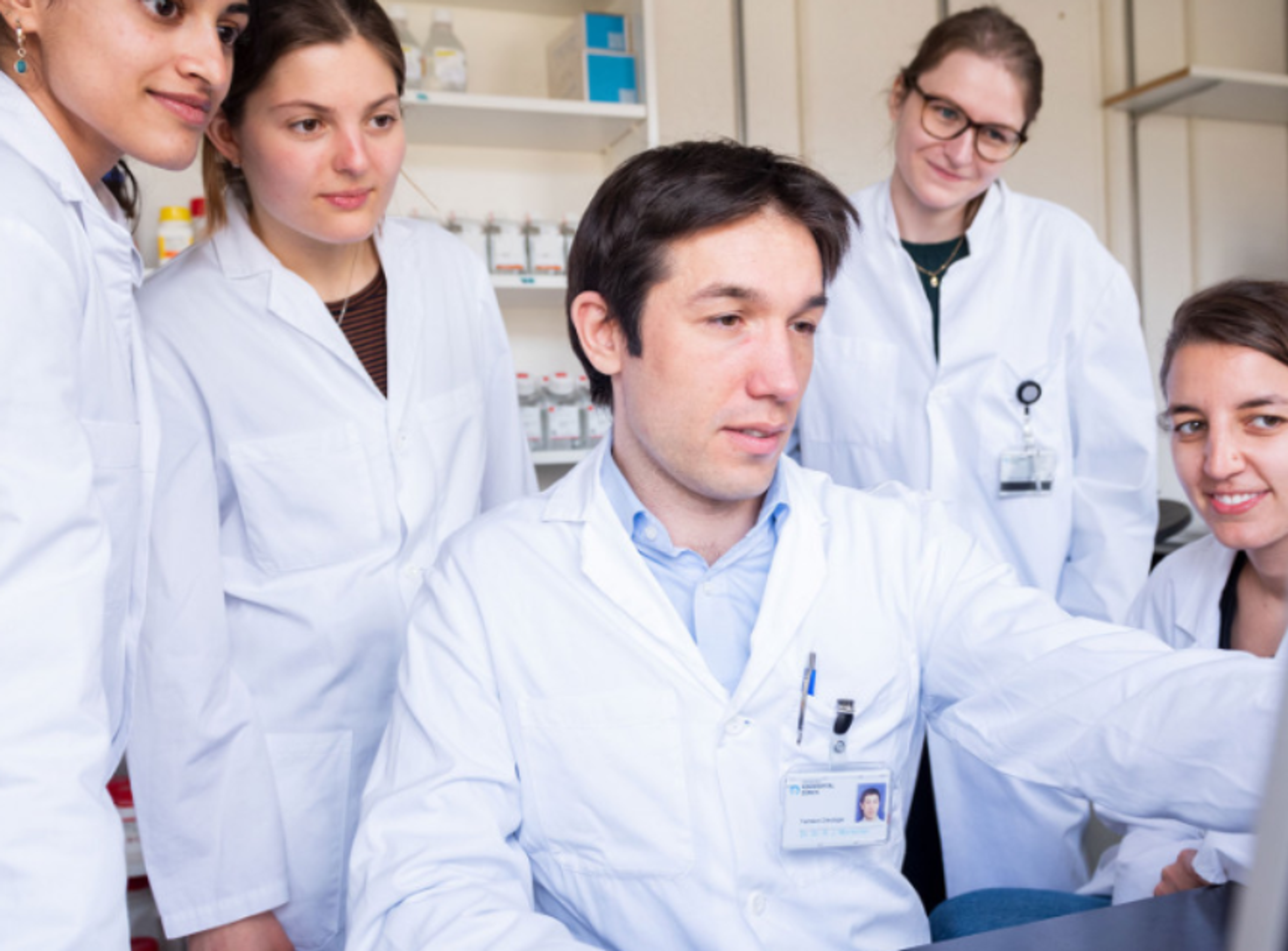 Raphael and his team at University Children’s Hospital Zurich