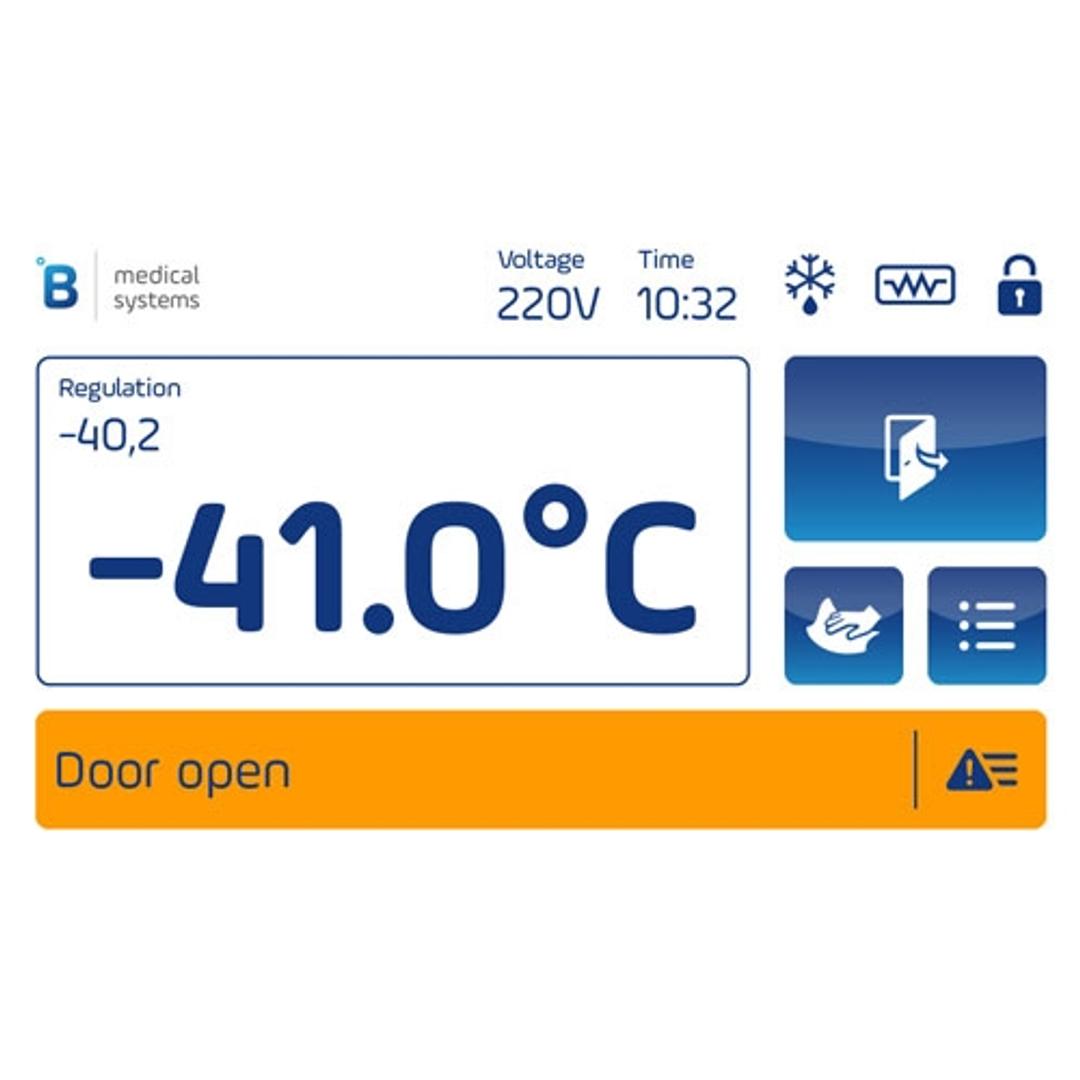 7 inch touchscreen temperature display