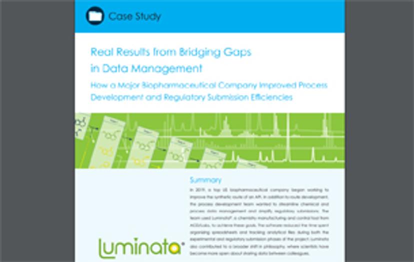 Real results from bridging gaps in data management