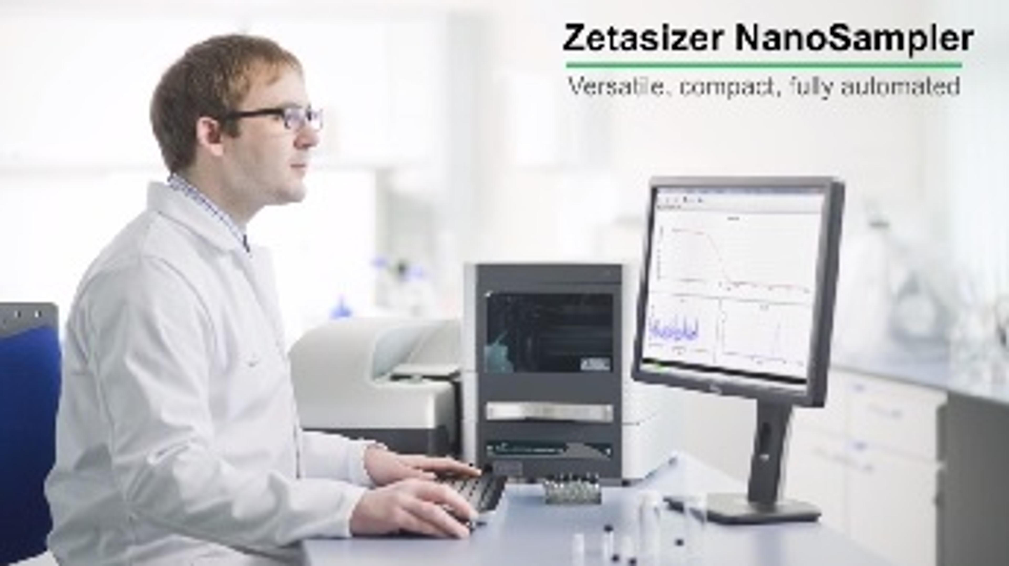 Automated Particle Size with Zetasizer NanoSampler Automated Particle Size with Zetasizer NanoSampler