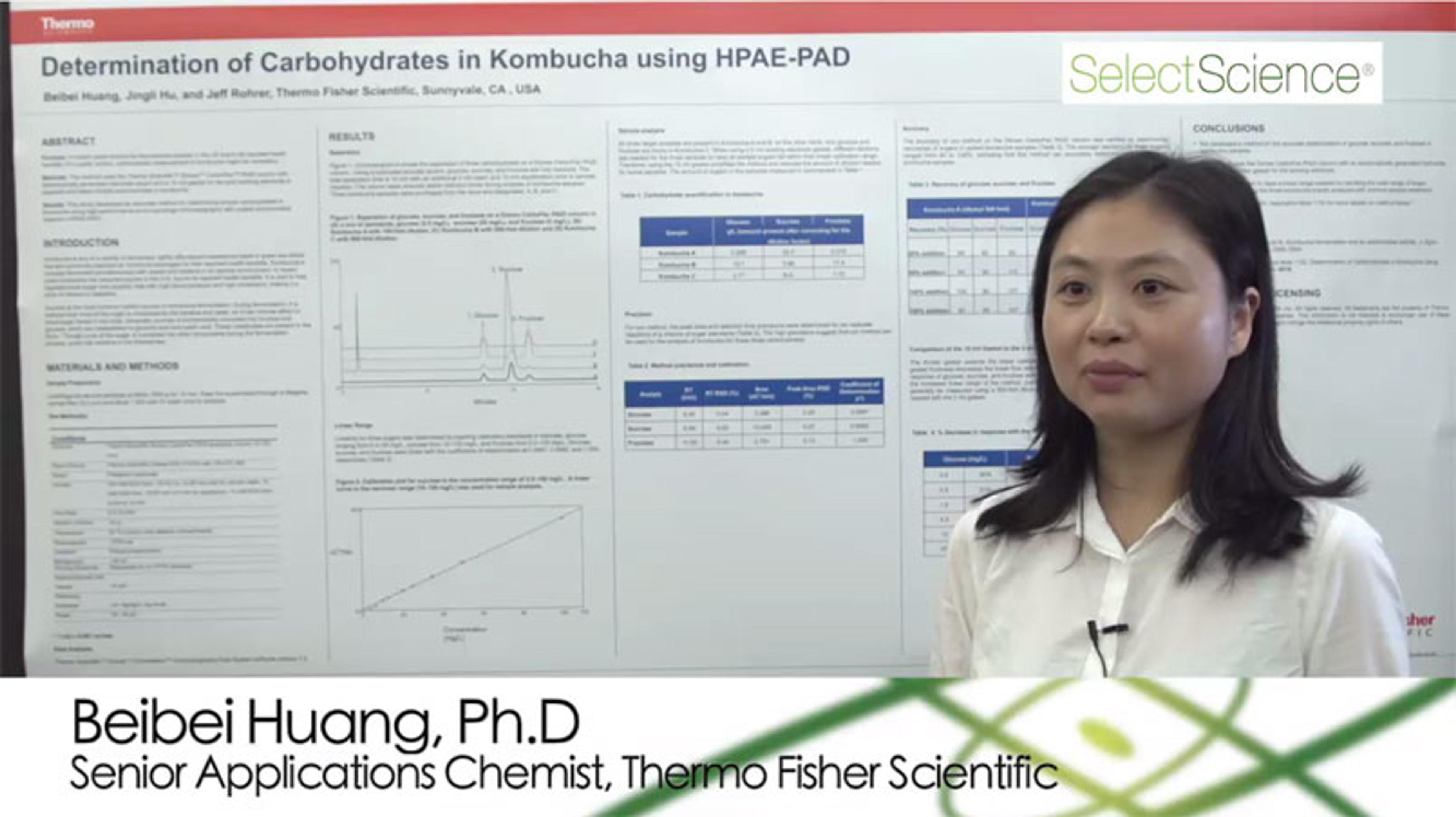 Determination of Carbohydrates in Kombucha using HPAE-PAD