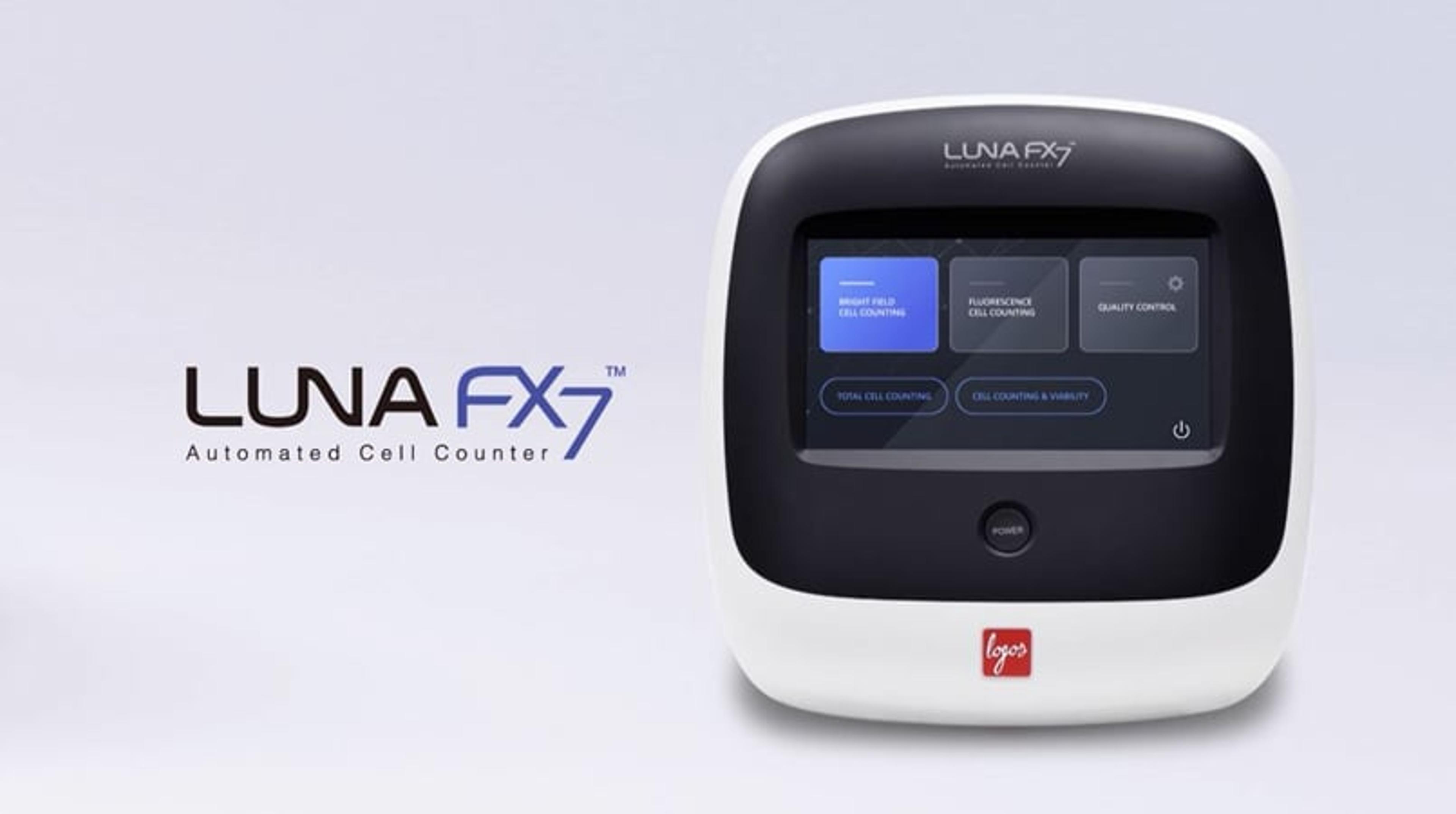 LUNA-FX7™ Automated Cell Counter: Expert demo LUNA-FX7™ Automated Cell Counter: Expert demo