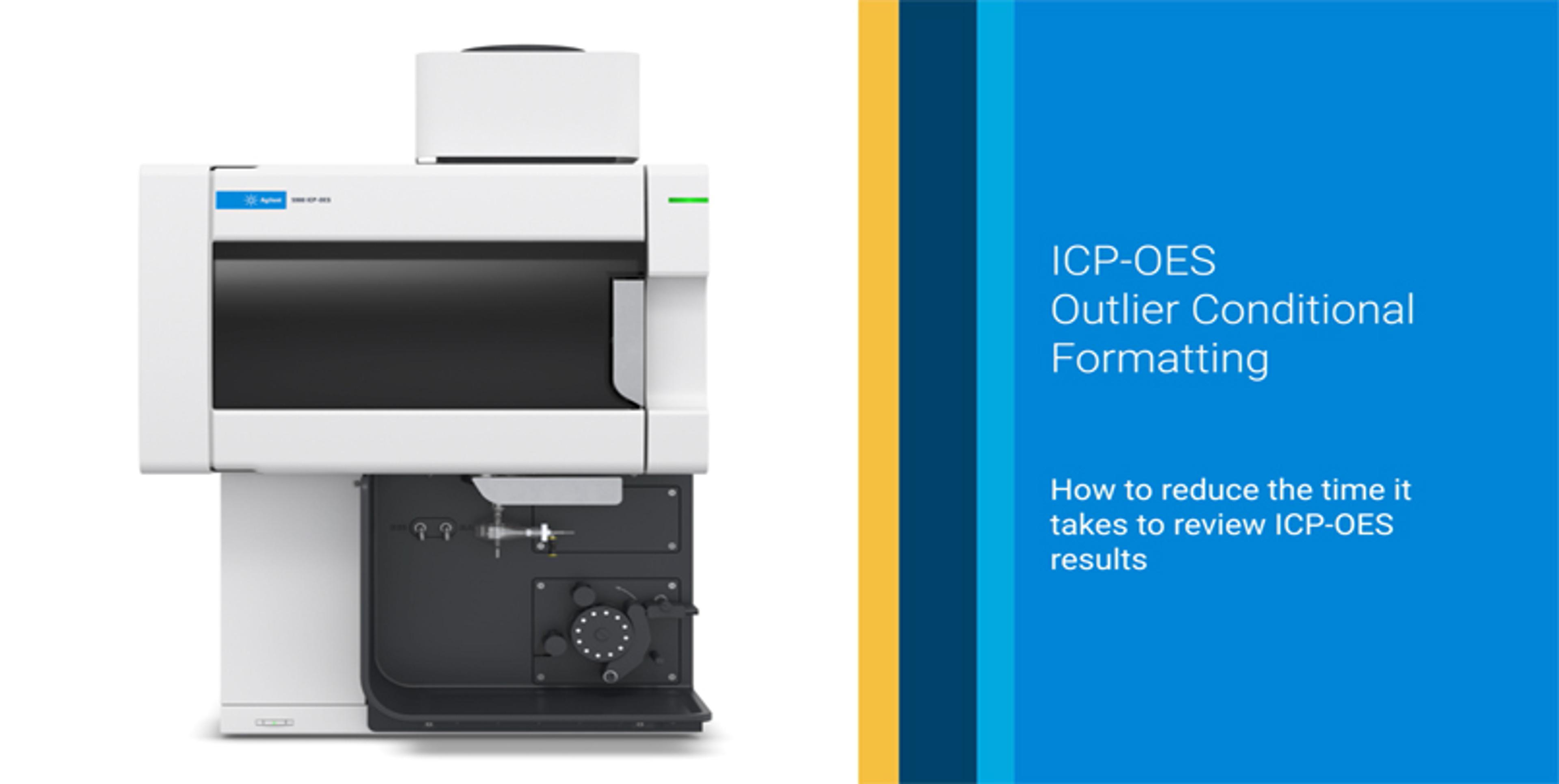 Find problematic ICP-OES results without manually trawling your data Find problematic ICP-OES results without manually trawling your data