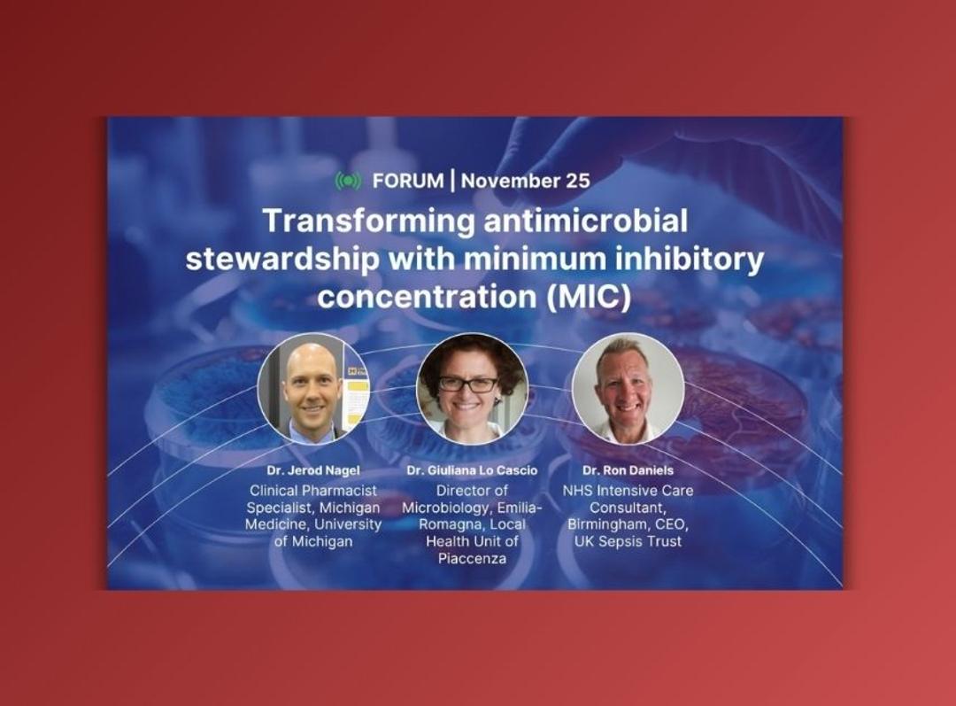 Transforming antimicrobial stewardship with minimum inhibitory concentration (MIC): CLINICAL24 Forum