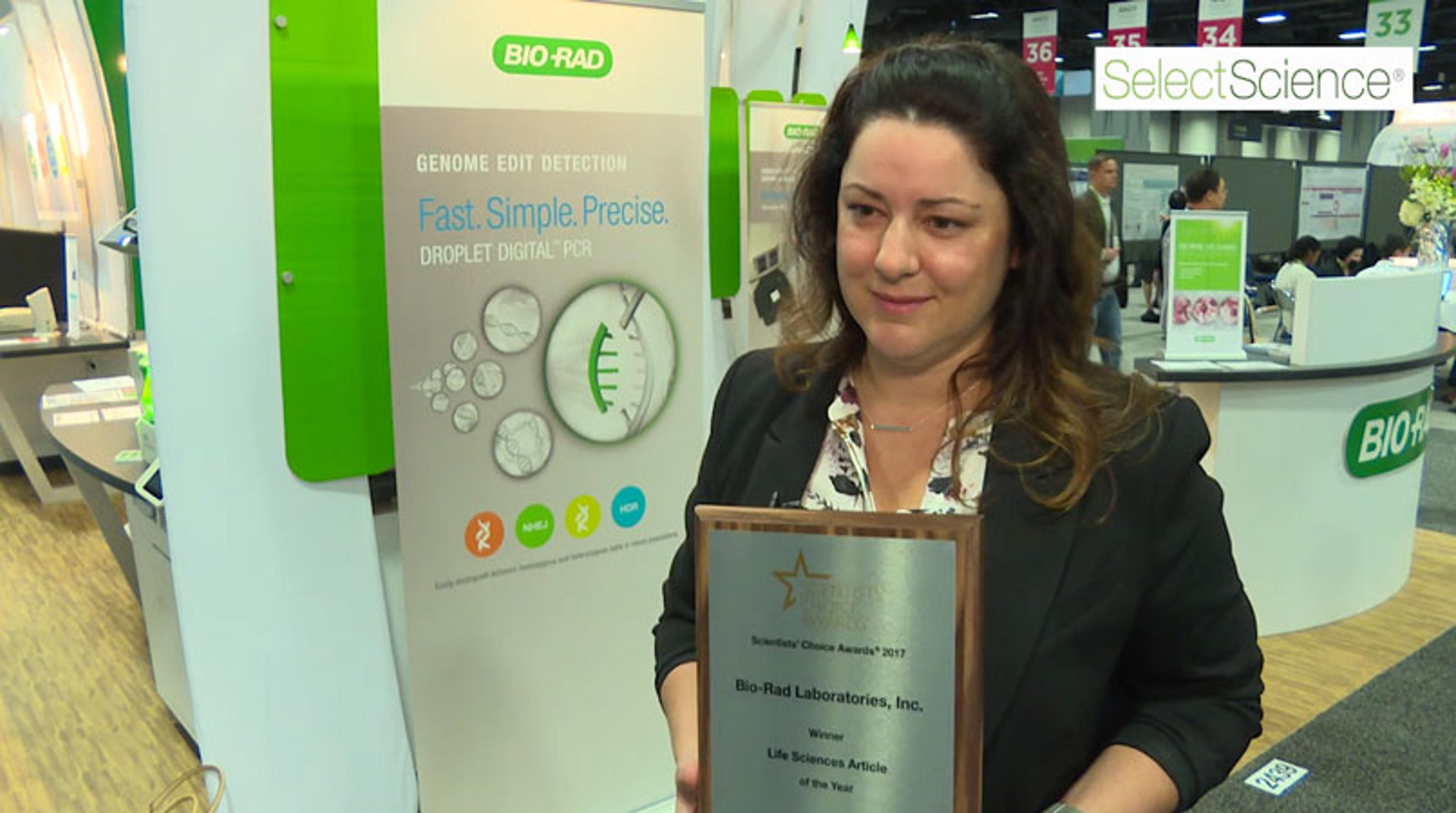 Bio-Rad Laboratories, Inc. Receives the Scientists' Choice Award for Life Sciences Article of the Year Bio-Rad Laboratories, Inc. Receives the Scientists' Choice Award for Life Sciences Article of the Year
