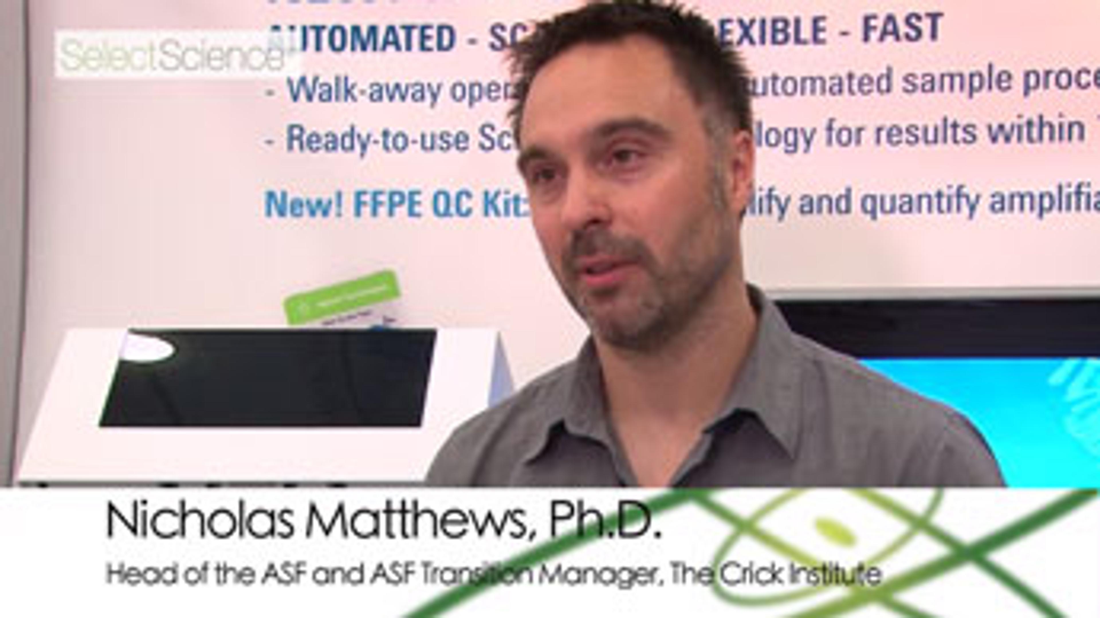 Optimizing Genome Sequencing at The Francis Crick Institute with Agilent’s TapeStation Technology Optimizing Genome Sequencing at The Francis Crick Institute with Agilent’s TapeStation Technology