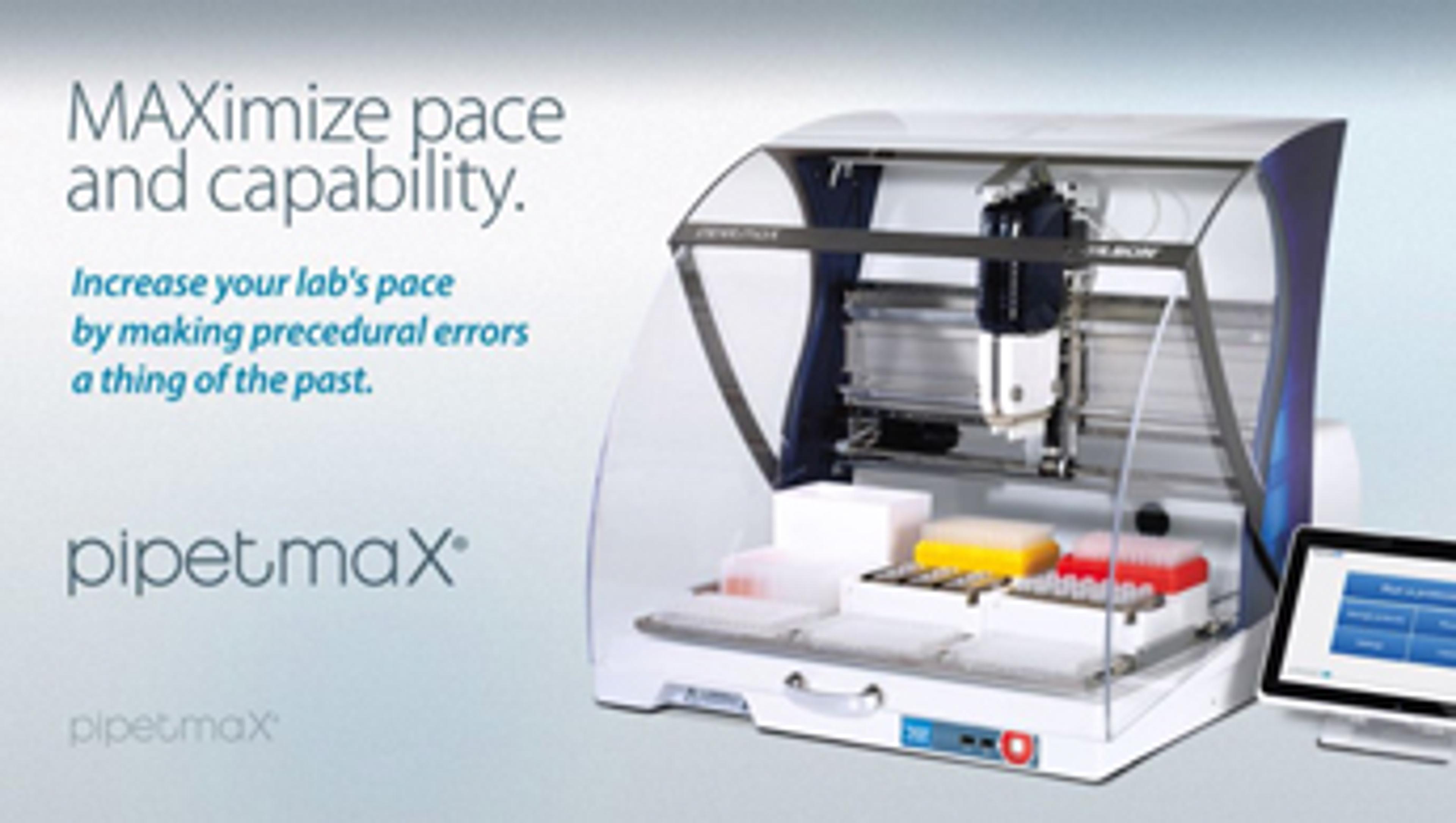 Maximize Reproducability in Your Biological Sample Preparation with PIPETMAX from Gilson Maximize Reproducability in Your Biological Sample Preparation with PIPETMAX from Gilson