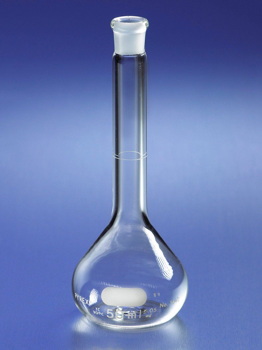 Buy PYREX® 2L Class A Volumetric Flask with Polyethylene Standard