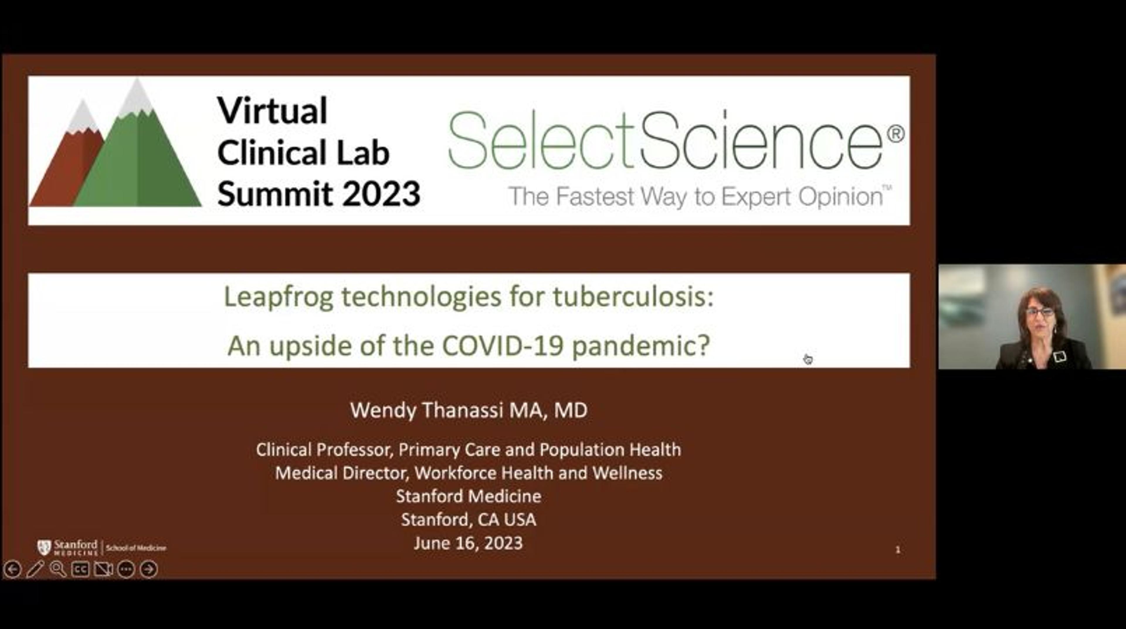 Leapfrog technologies for tuberculosis: An upside of the COVID-19 pandemic Leapfrog technologies for tuberculosis: An upside of the COVID-19 pandemic