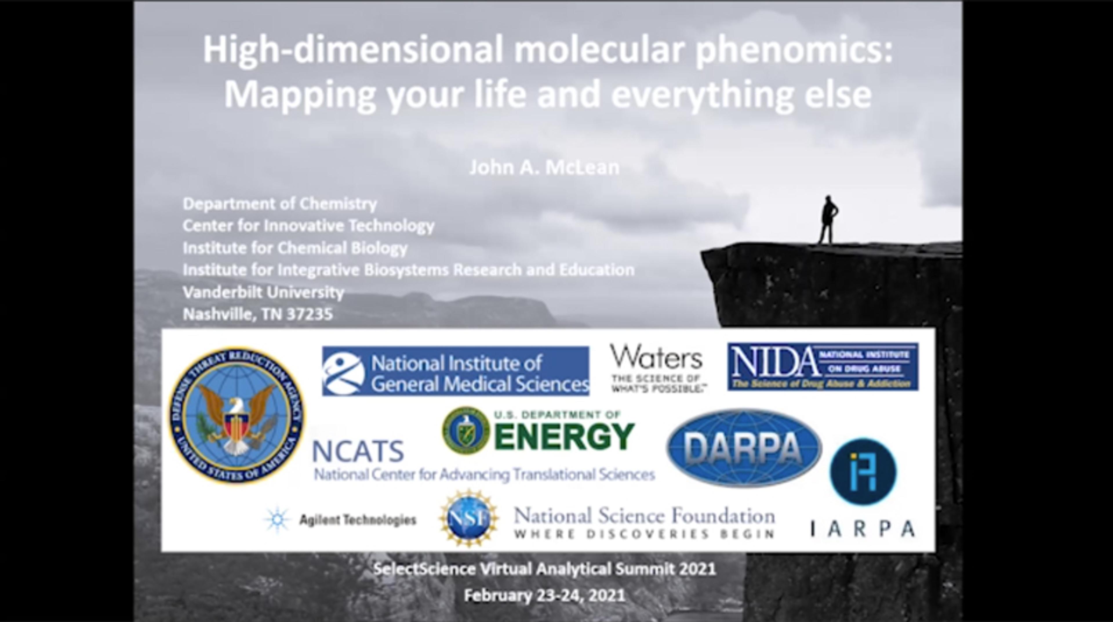 High-dimensional molecular phenomics: Mapping your life and everything else High-dimensional molecular phenomics: Mapping your life and everything else