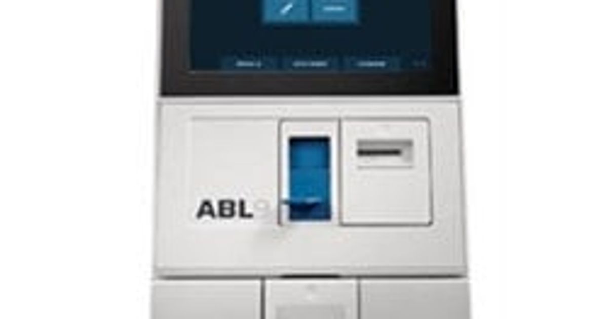 ABL9 blood gas analyzer