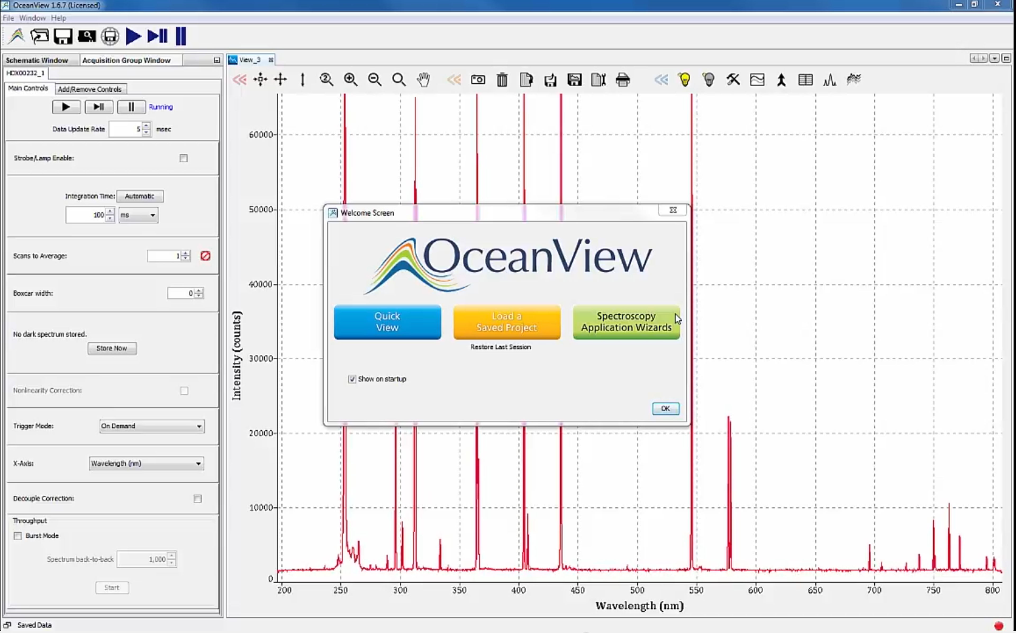 Getting Started with OceanView Getting Started with OceanView