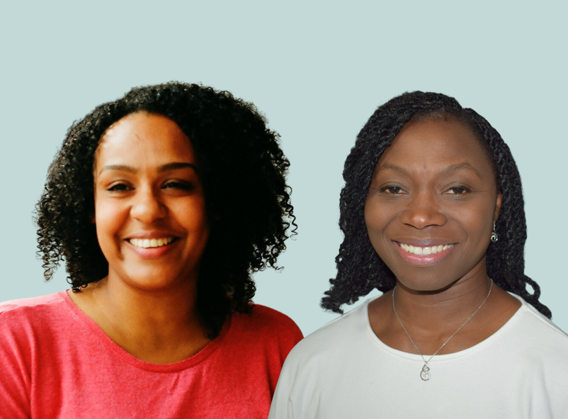 Headshot of Reel Mahmoud and Dr. Marian Teye