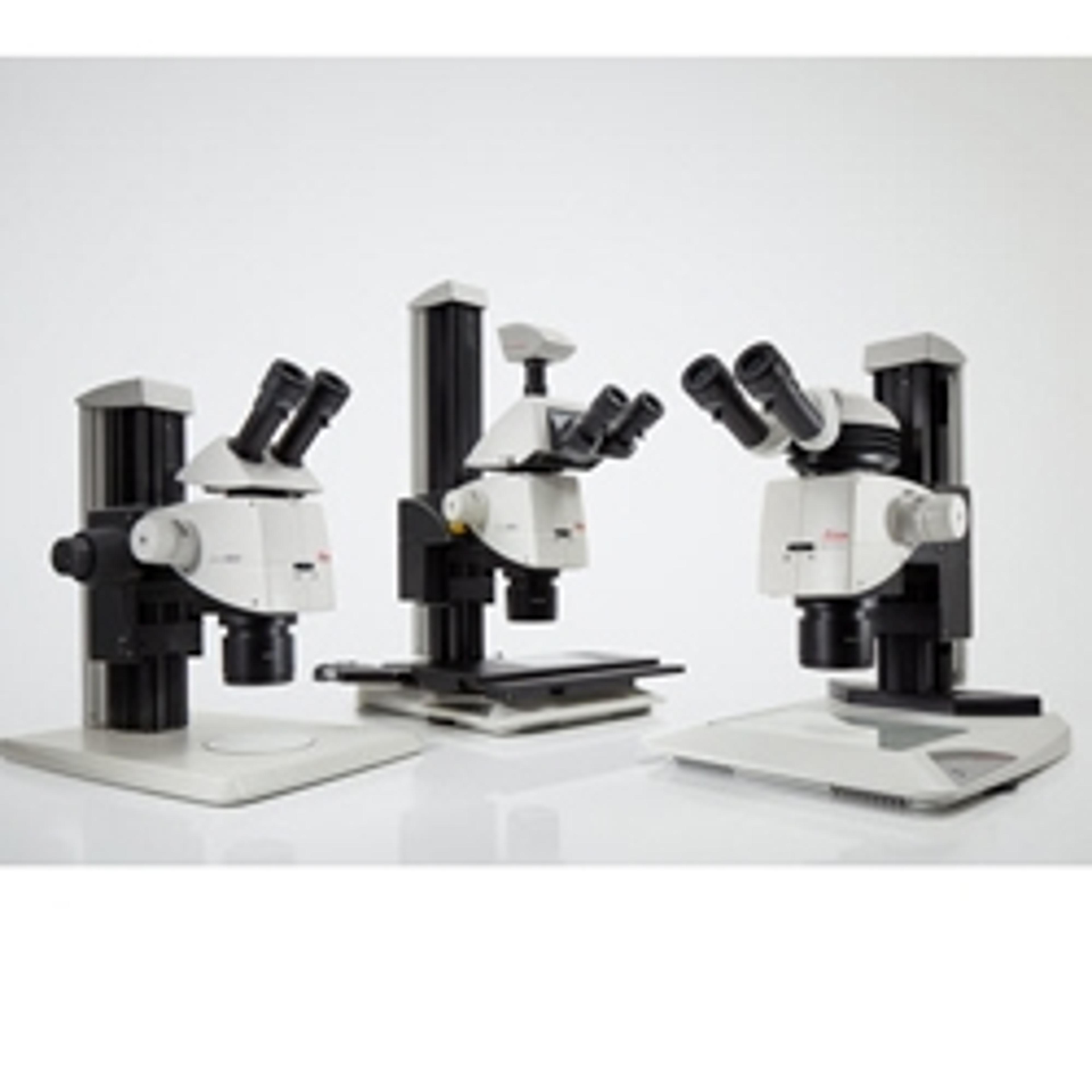 Leica encoded stereo microscopes