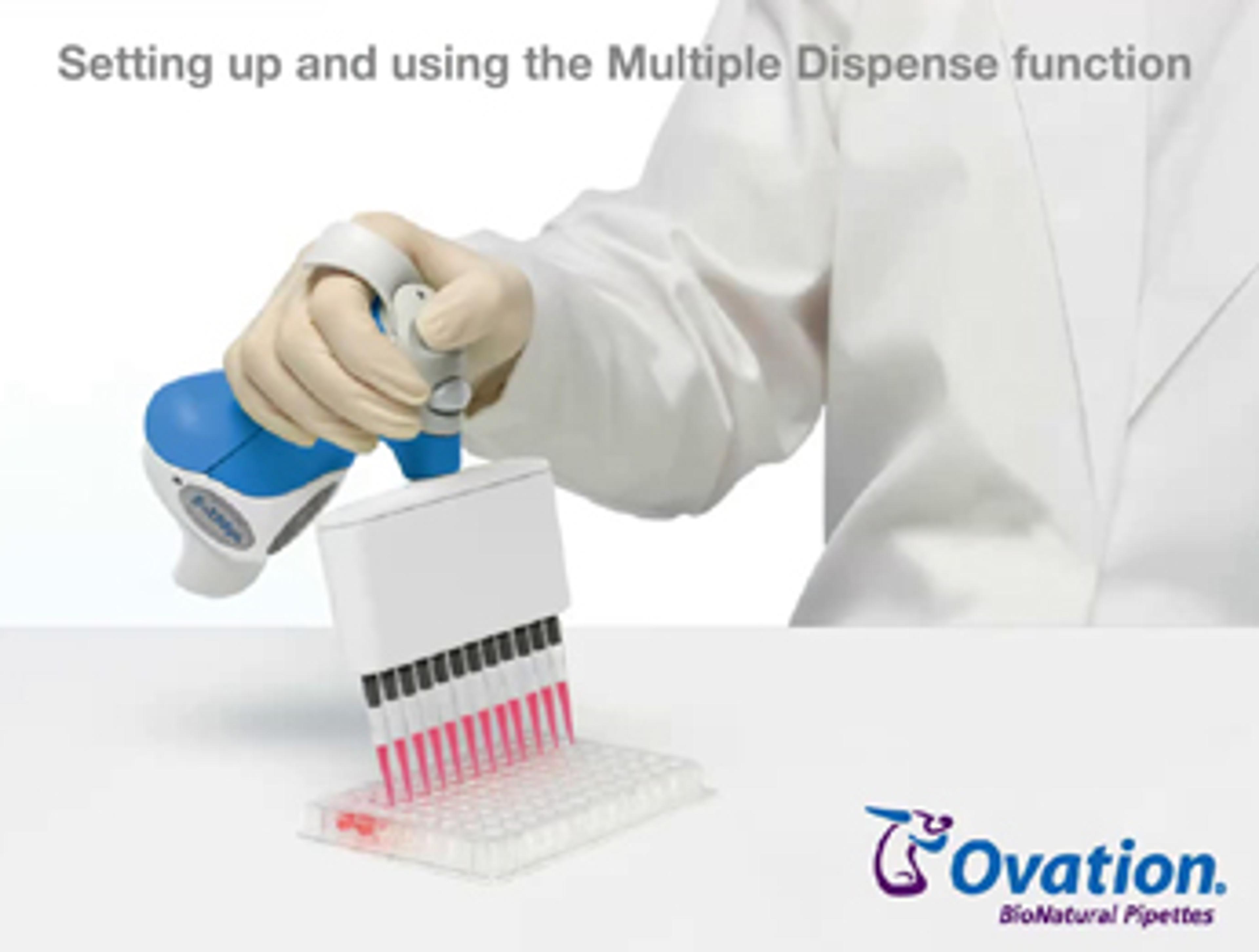 Easy-to-Use  Ovation Multichannel Pipette Easy-to-Use  Ovation Multichannel Pipette