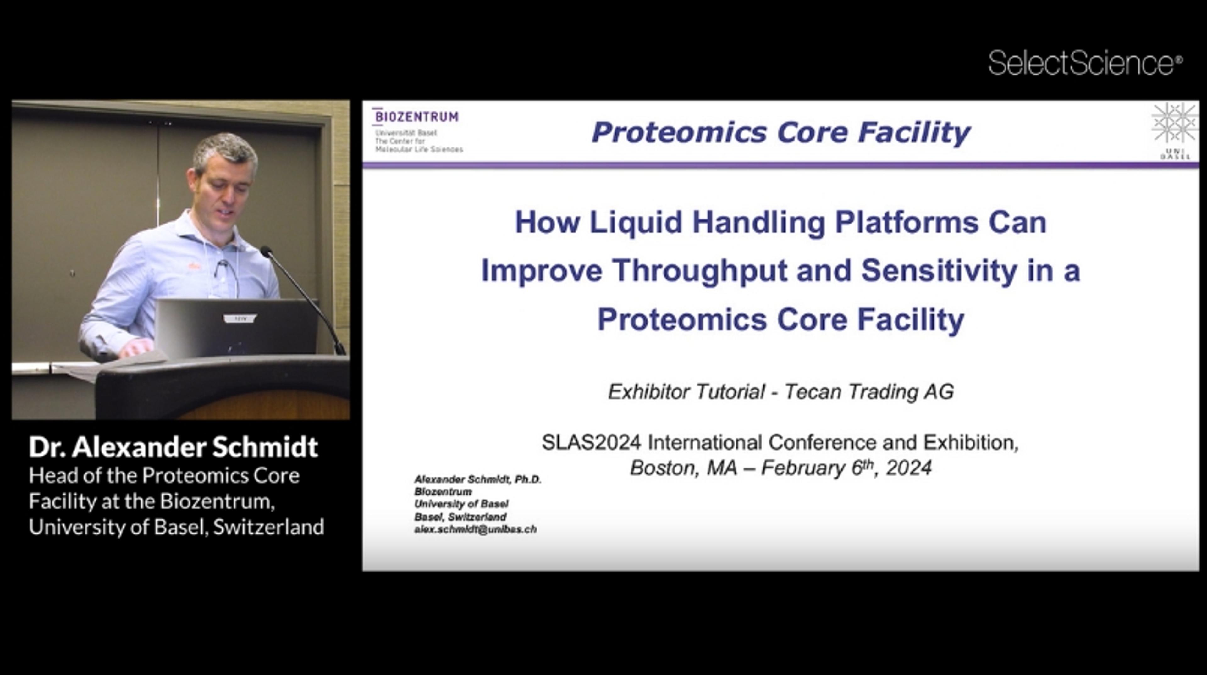 Automated liquid handling platforms advance proteomics research