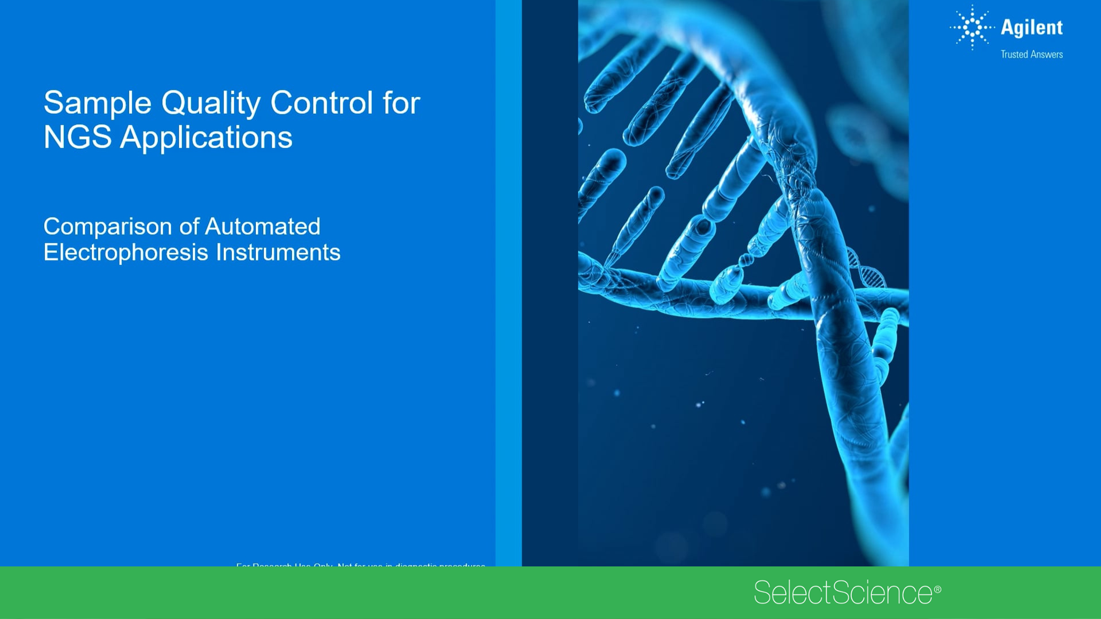Ensuring quality control in next-generation sequencing Ensuring quality control in next-generation sequencing