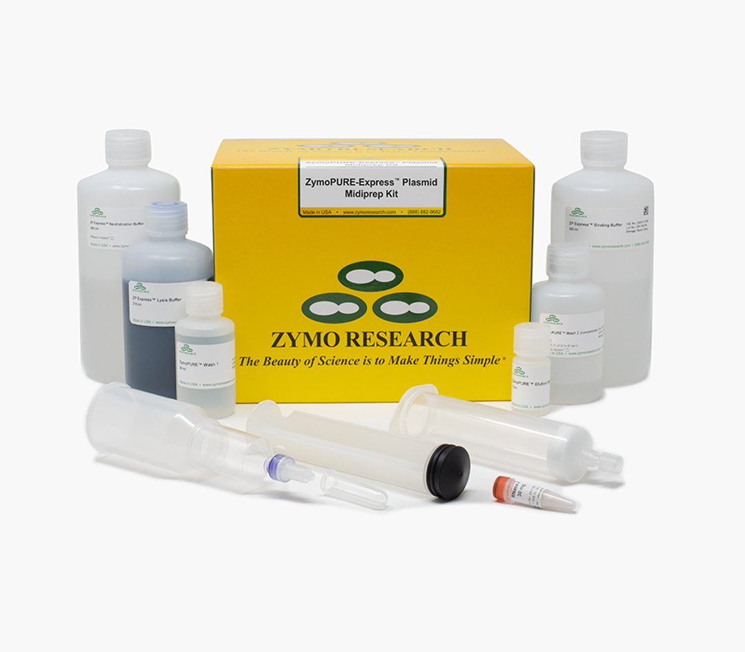 ZymoPURE II Express Plasmid Midiprep Kits