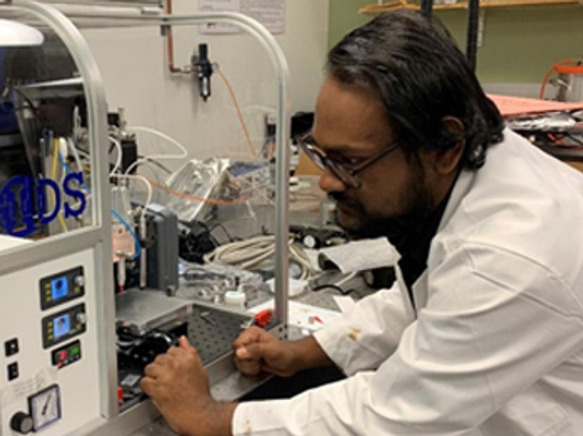 Tazdik's research involves developing new battery materials