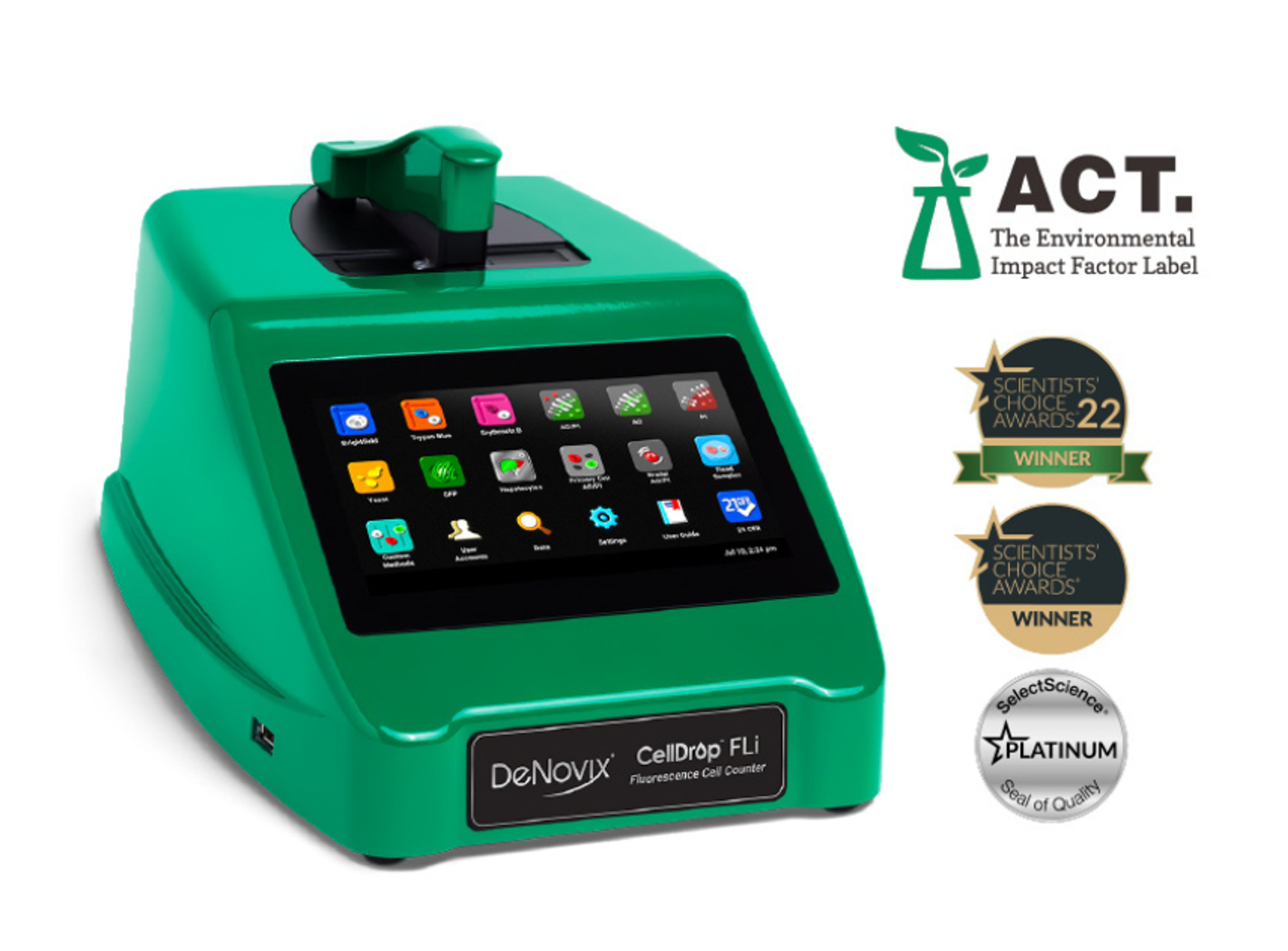 CellDrop™ FL Automated Cell Counter