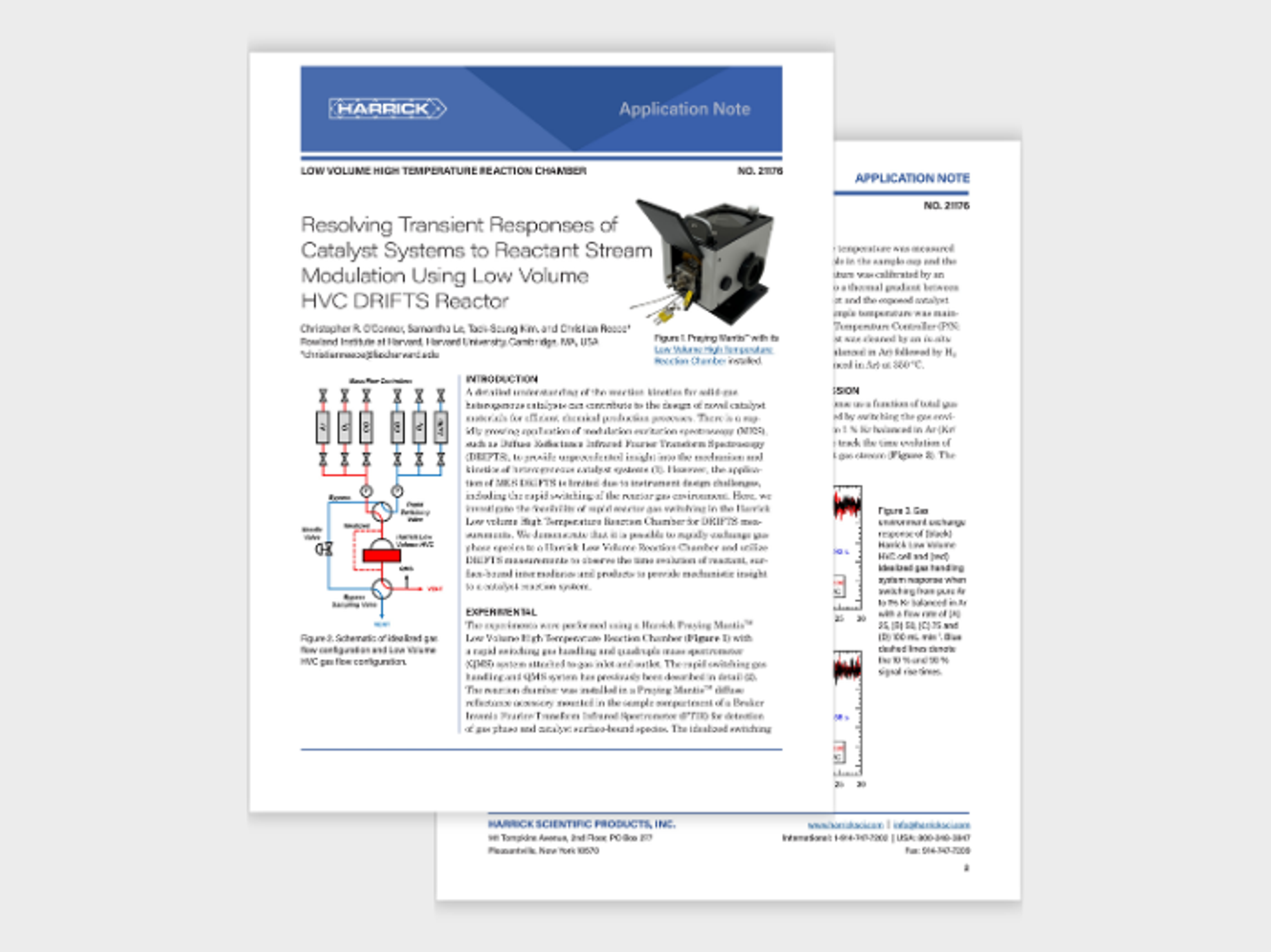 Resolving catalyst responses using a low-volume DRIFTS reactor
