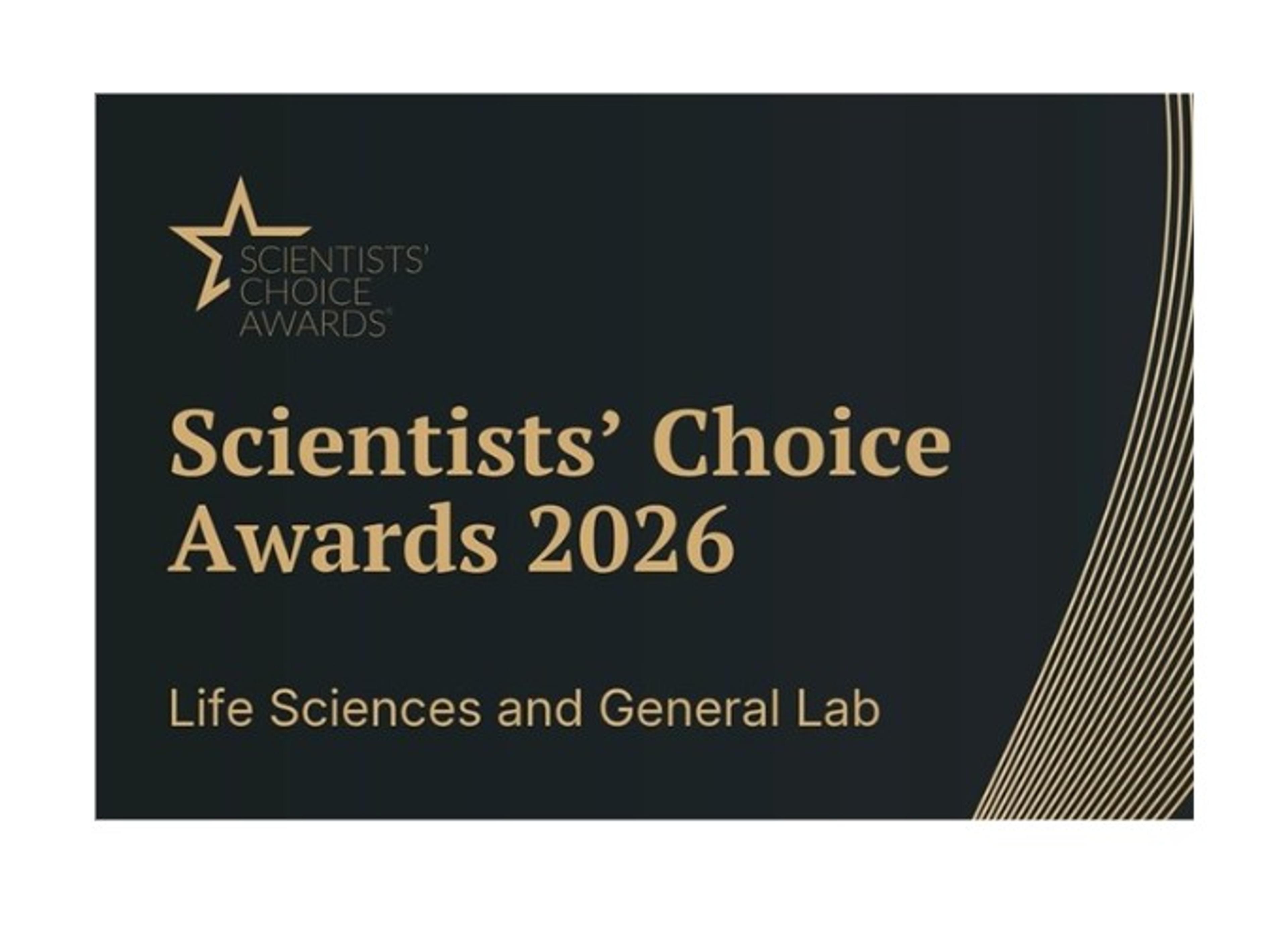 SelectScience Scientists' Choice Awards life sciences winners 2026