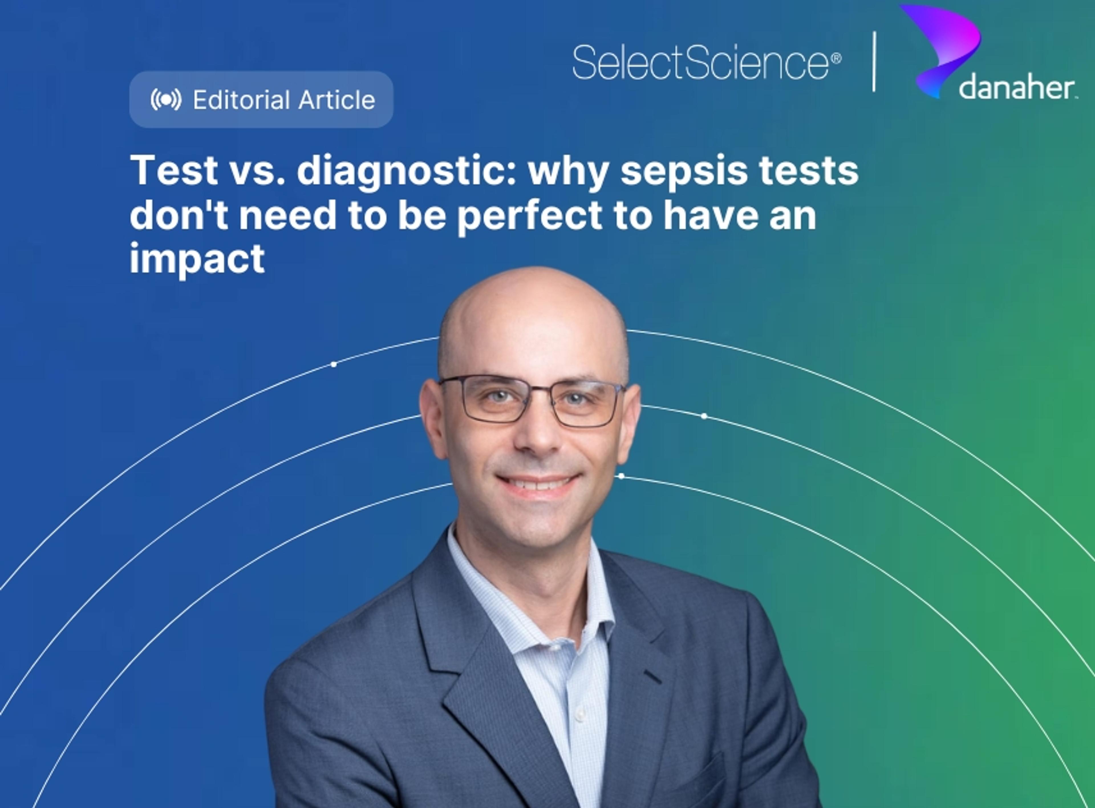 Test vs. diagnostic: why sepsis tests don't need to be perfect to have an impact