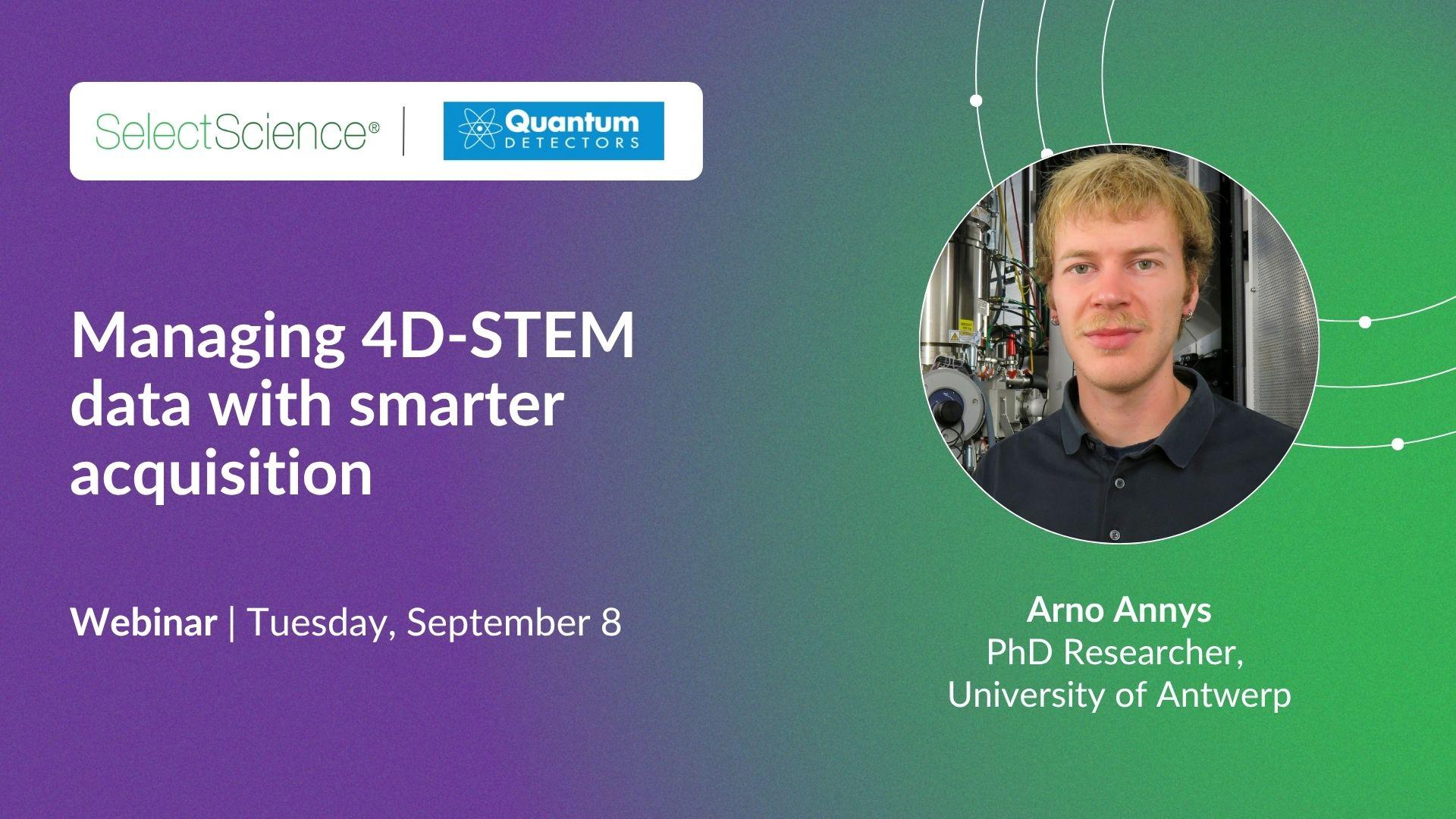 Managing 4D-STEM data Quantum Detectors webinar