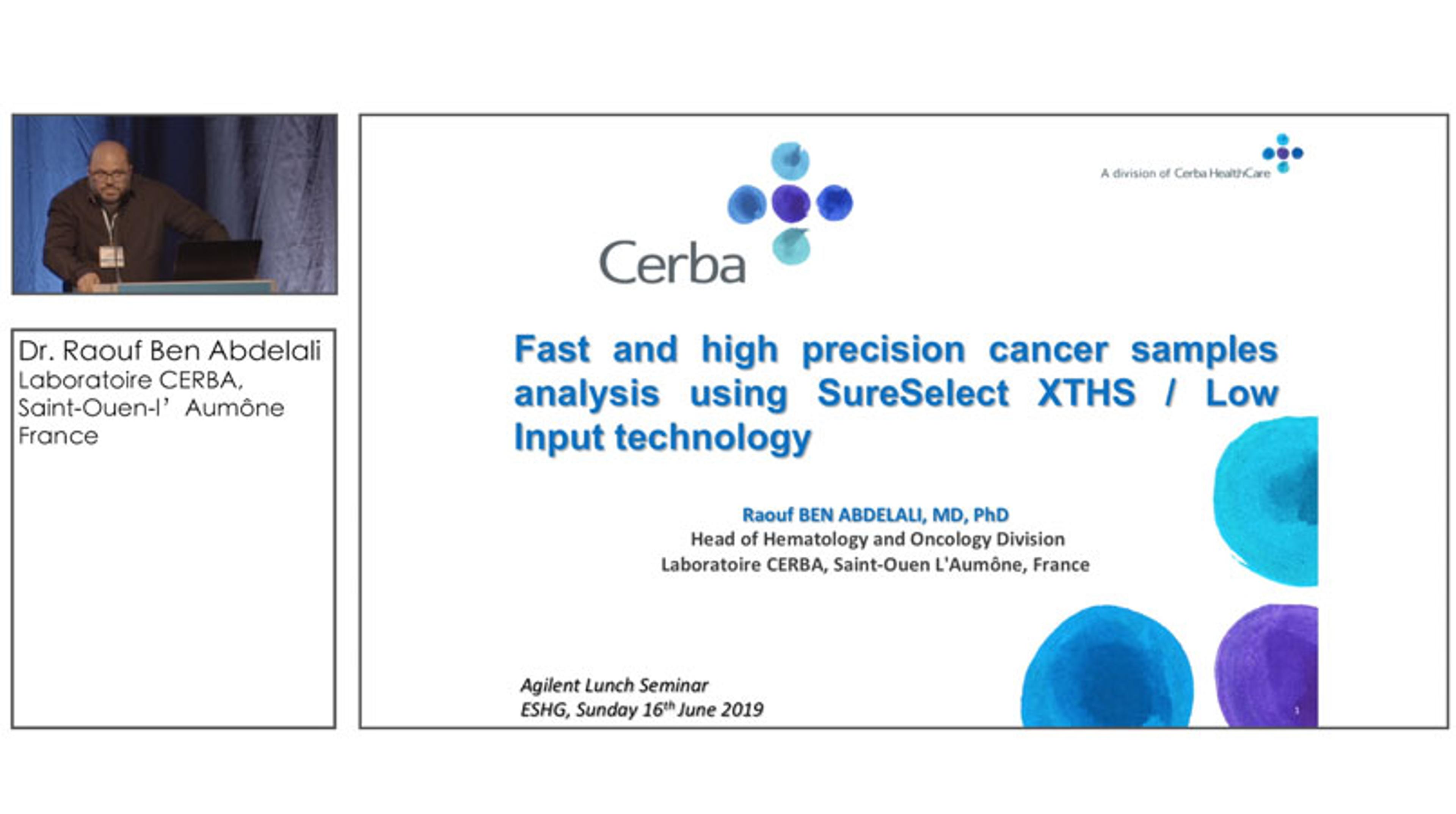 Fast and High-Precision Cancer Sample Analysis Fast and High-Precision Cancer Sample Analysis