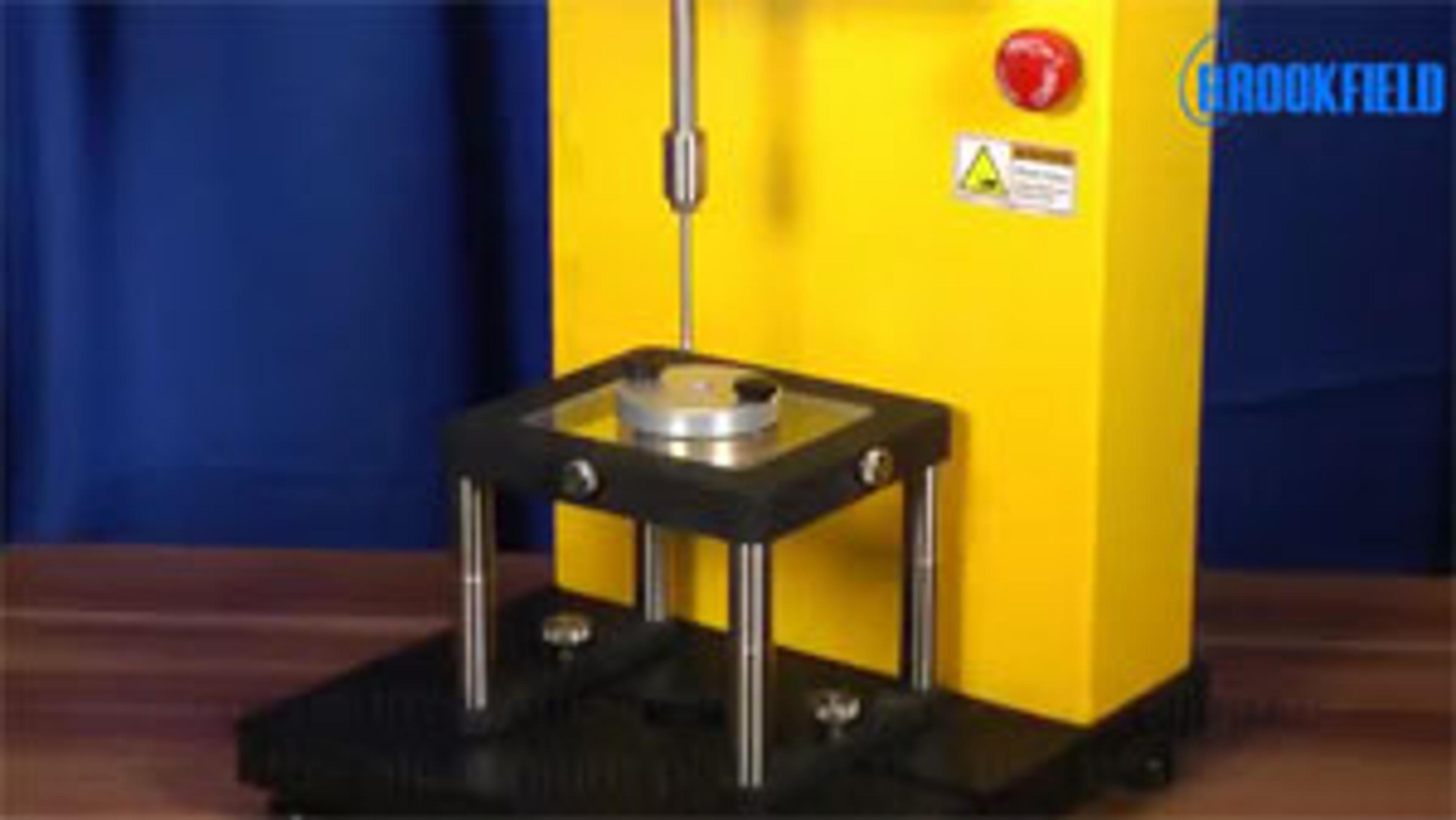 The CT3 from Brookfield: Film Support Fixture The CT3 from Brookfield: Film Support Fixture