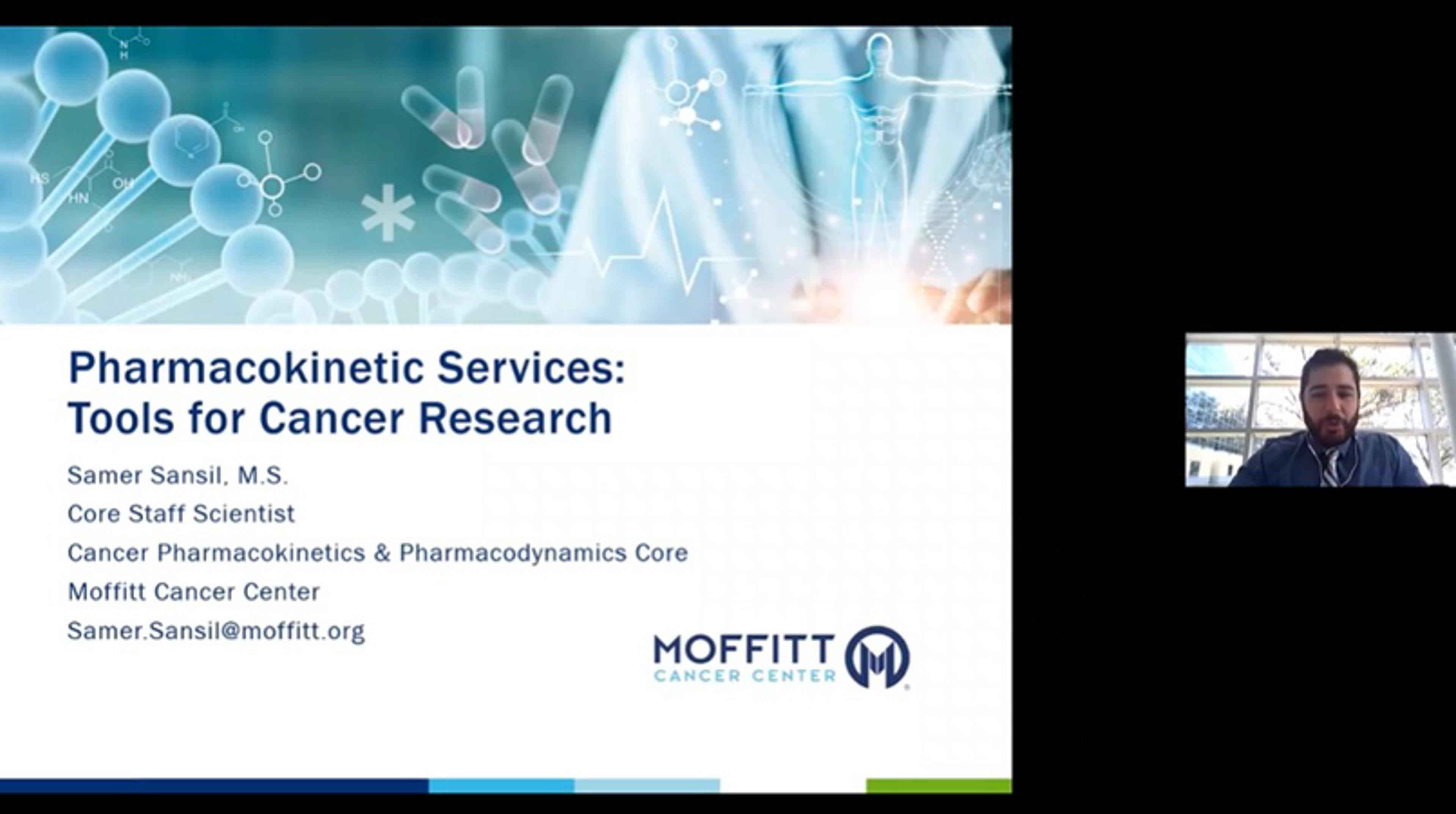 Pharmacokinetic services: Tools for cancer research Pharmacokinetic services: Tools for cancer research