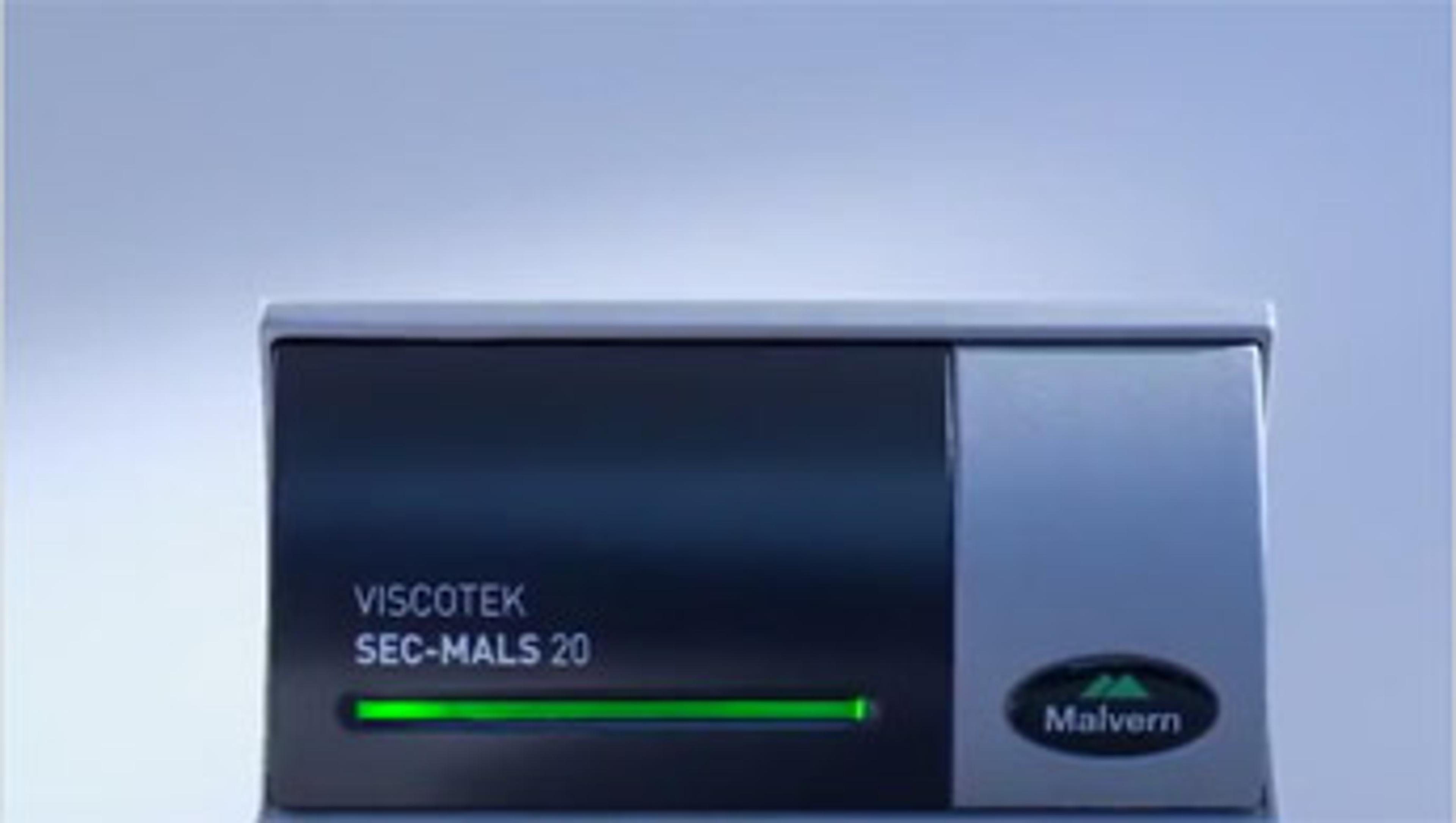 VISCOTEK SEC-MALS 20: Absolute Molecular Weight Measurement