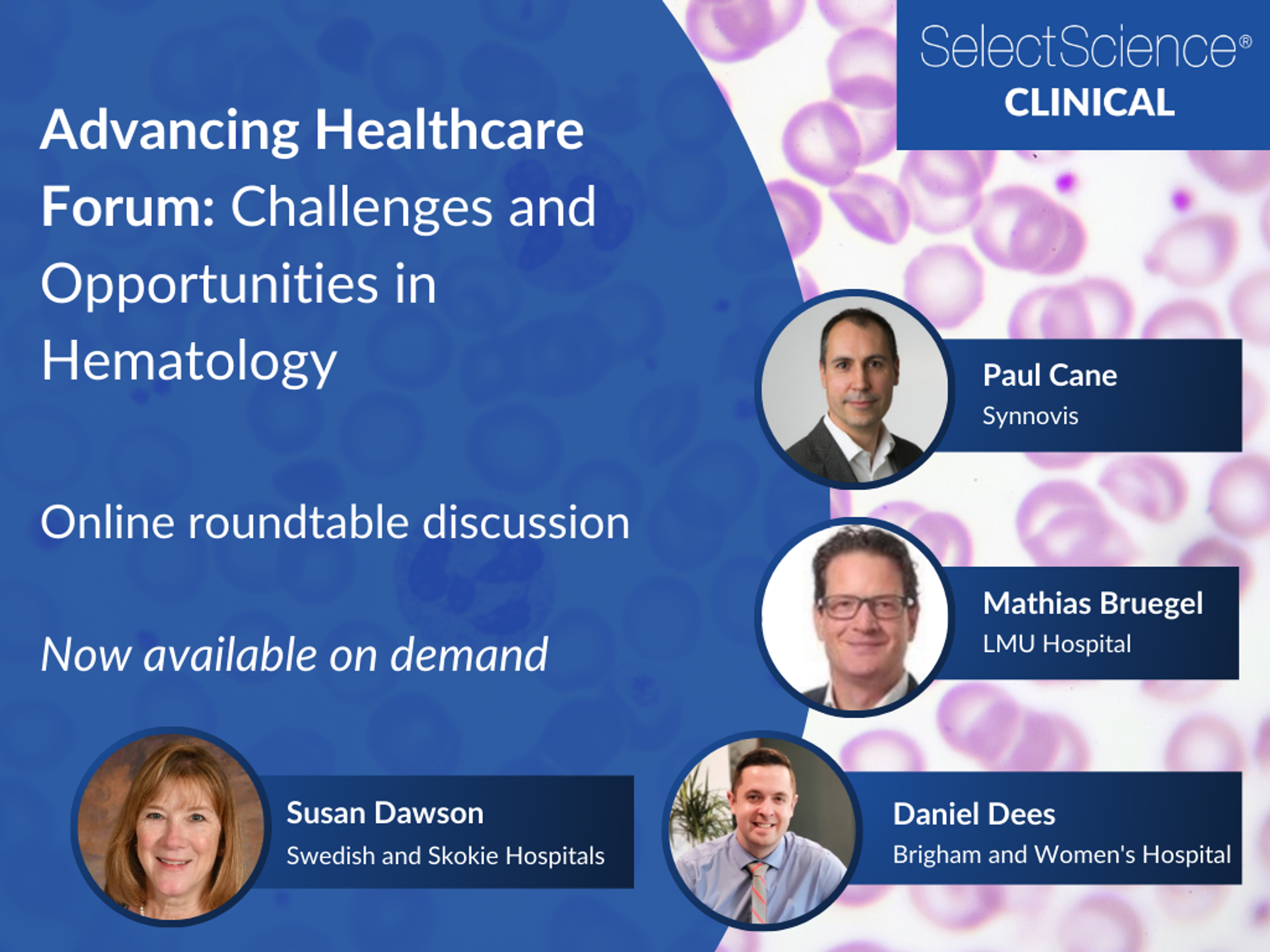 Live forum sponsored by Scopio hematology
