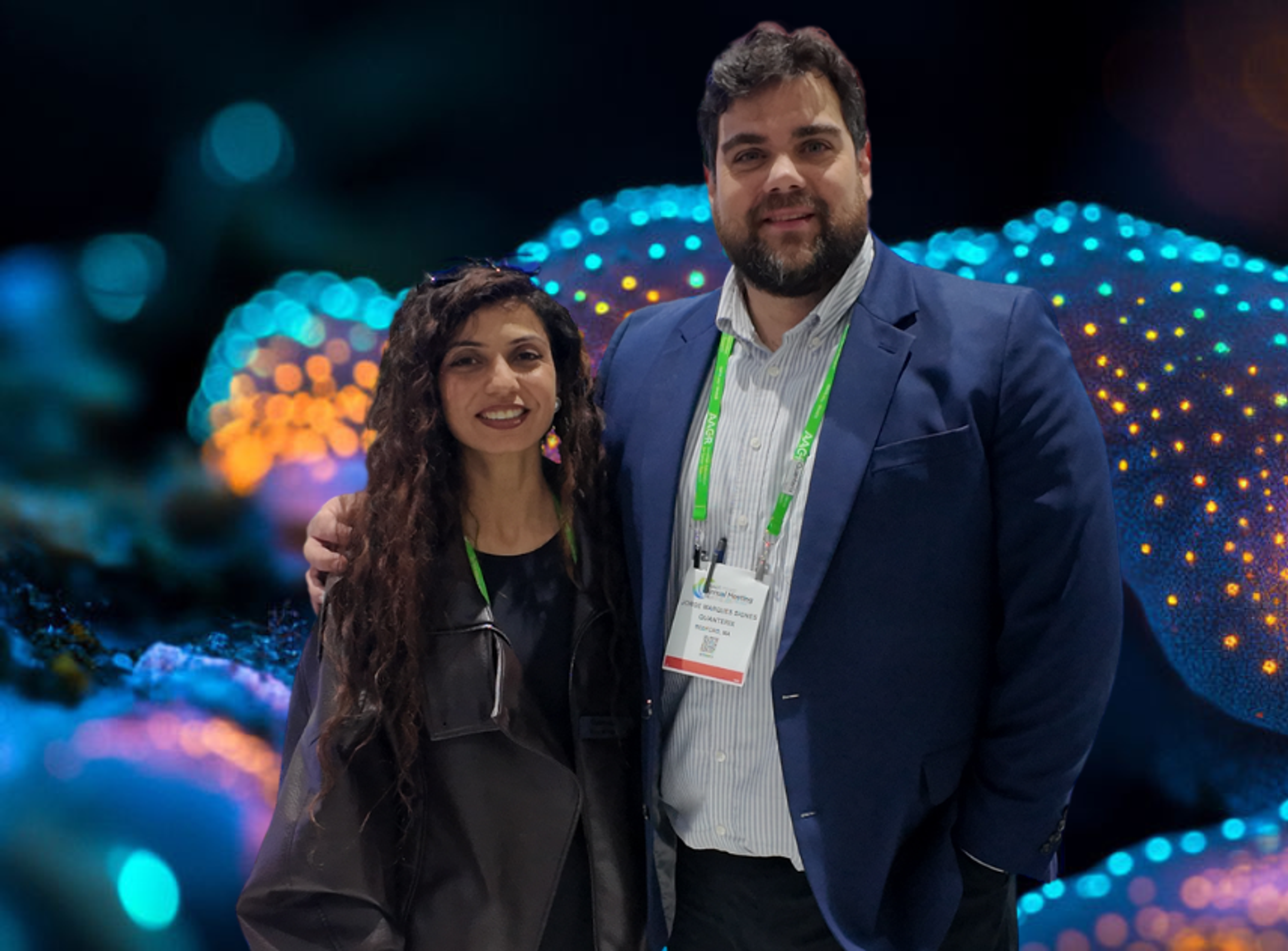 Ritu Mihani, Director of Spatial Biology Strategy at Quanterix, and Jorge Marques-Signes, VP, Accelerator & Clinical Services and Accelerator Lab Lead at Quanterix