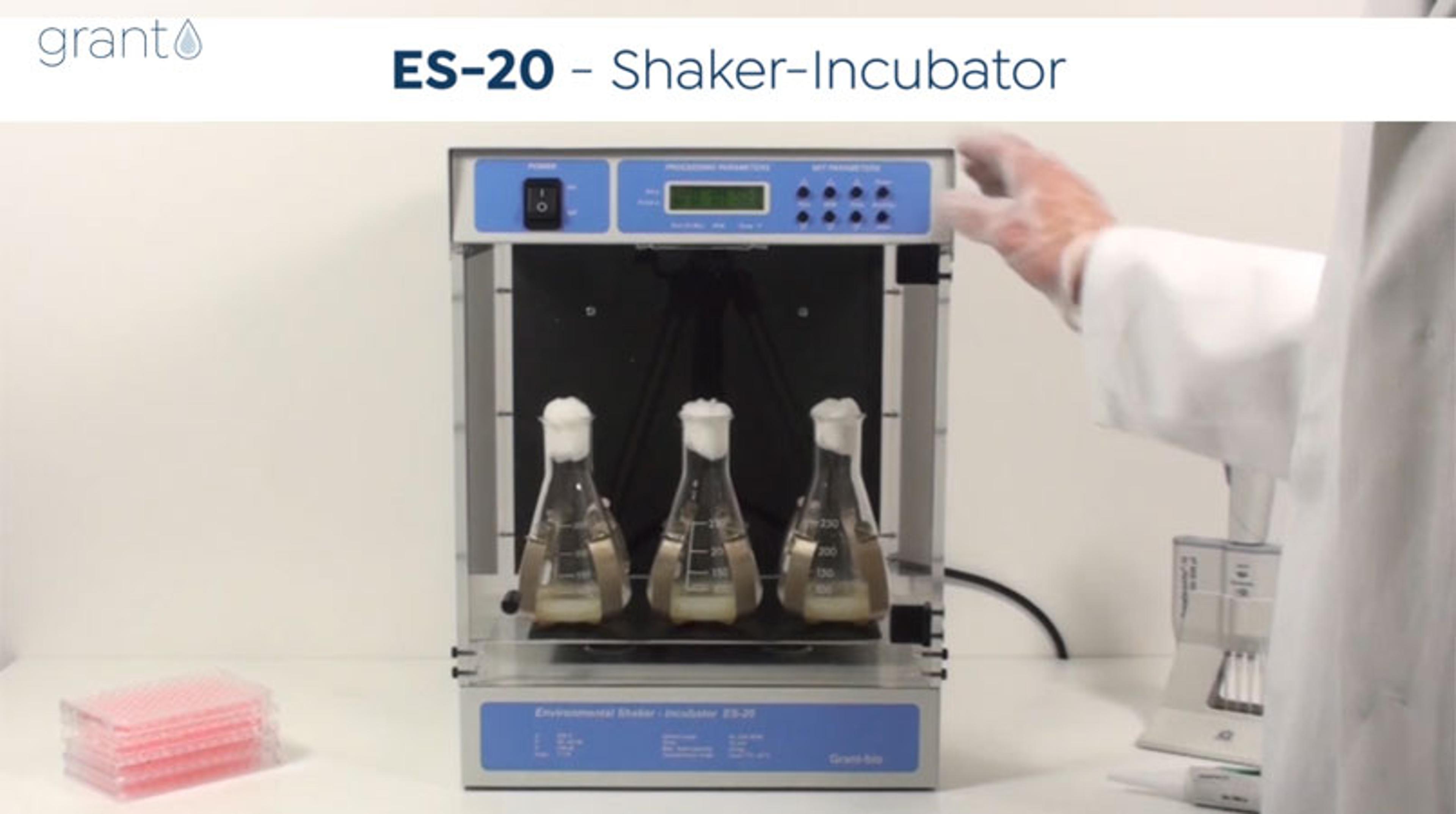 Video Guide: ES-20 Shaker-Incubator Video Guide: ES-20 Shaker-Incubator