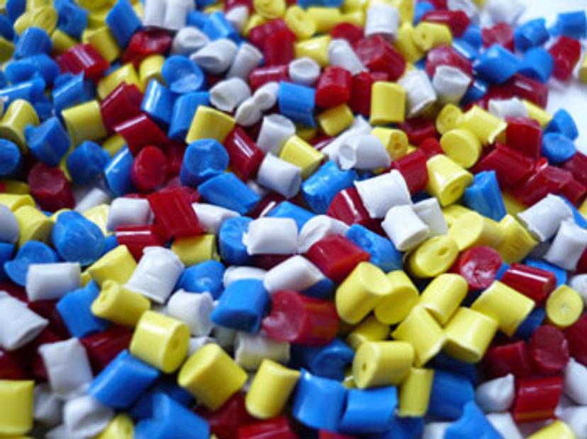 an image of polymer beads read for polymer analysis