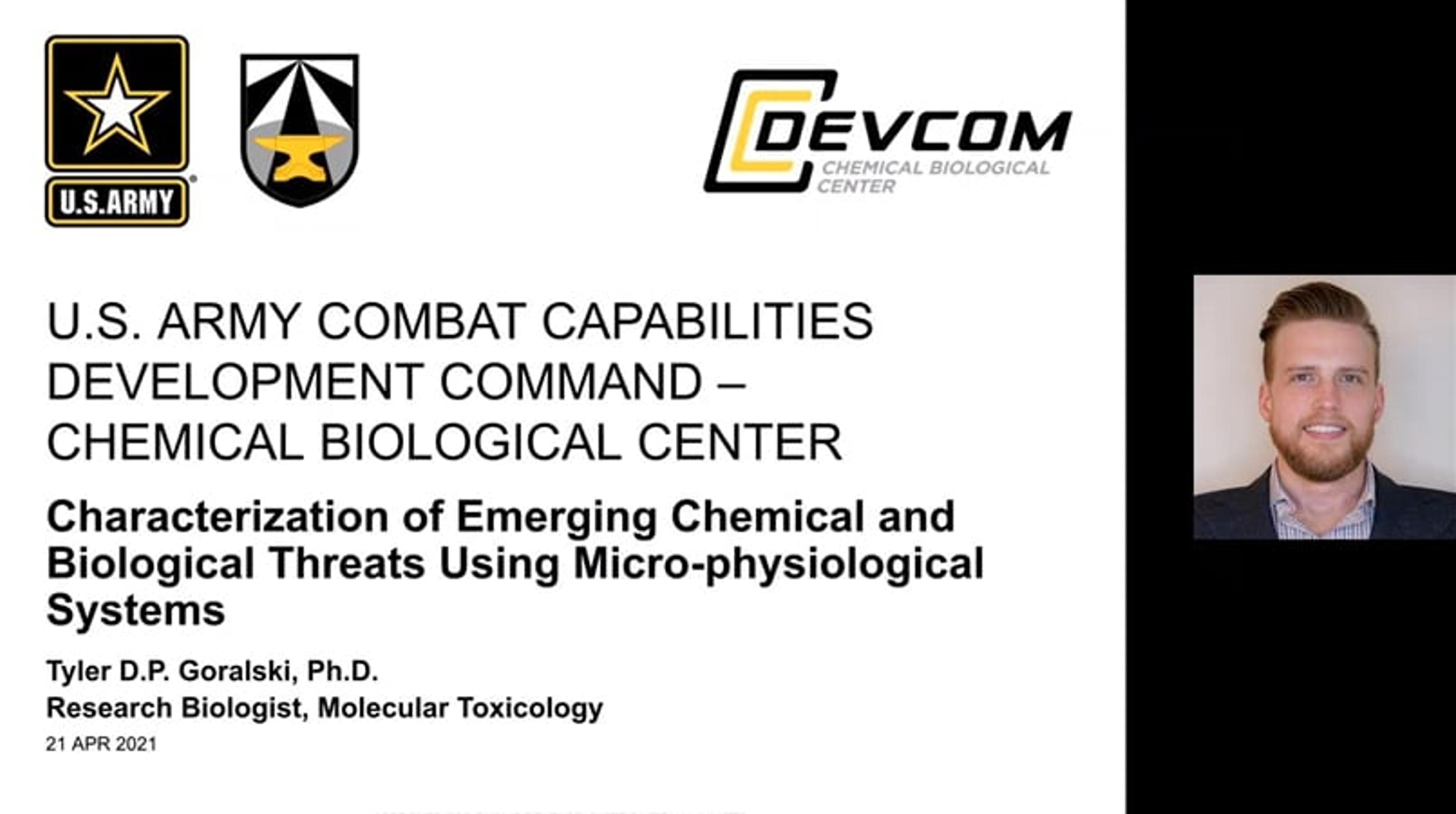 Characterization of emerging chemical and biological threats using micro-physiological systems