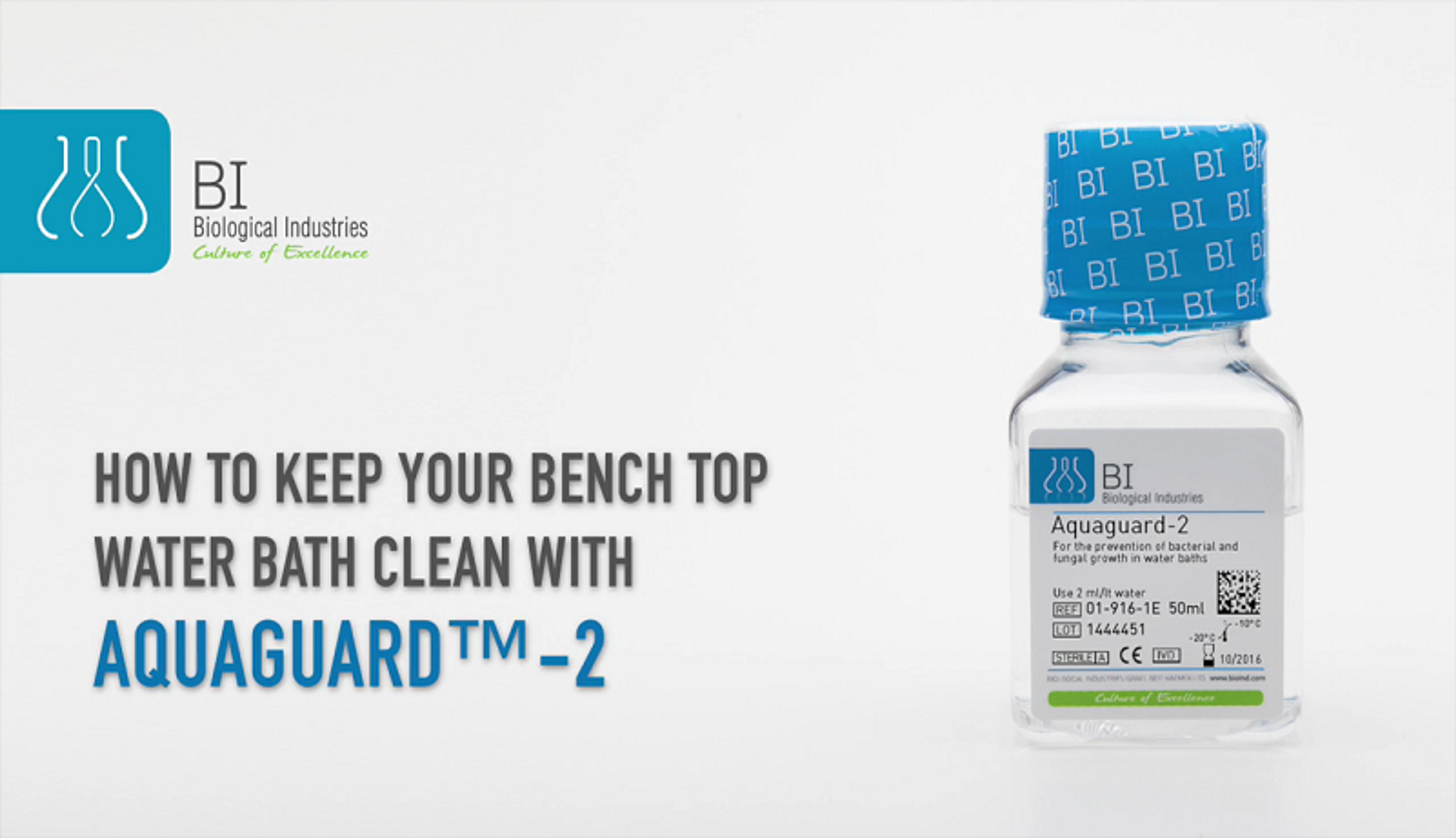 How to Keep Your Benchtop Water Bath Clean Using Aquaguard™-2 Solution How to Keep Your Benchtop Water Bath Clean Using Aquaguard™-2 Solution
