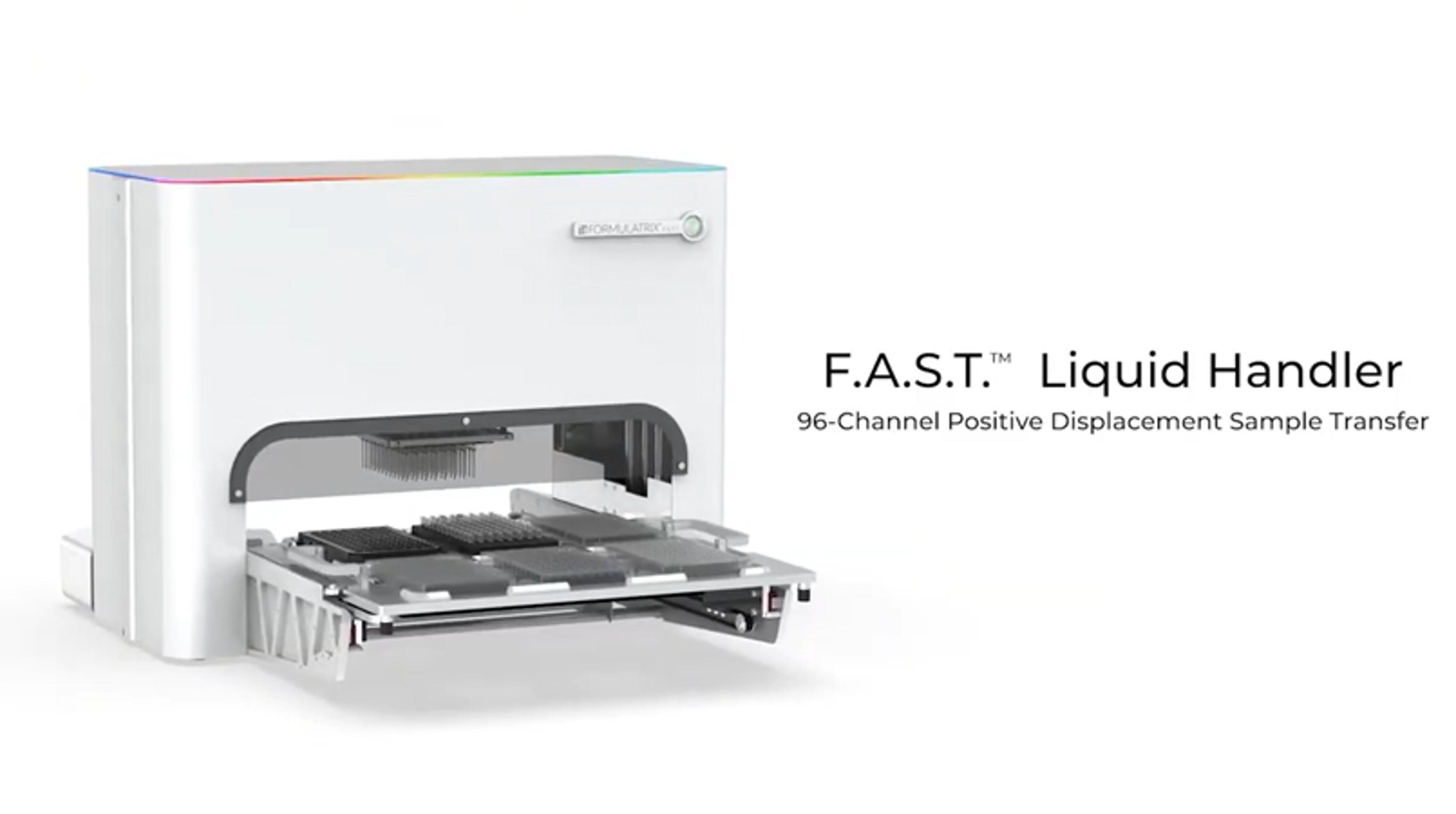 Precise nanoliter sample transfers with the F.A.S.T. (Flow Axial Seal Tip) Precise nanoliter sample transfers with the F.A.S.T. (Flow Axial Seal Tip)