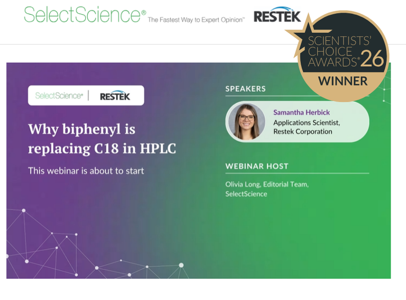 Why biphenyl is replacing C18 in HPLC webinar of the year 2026