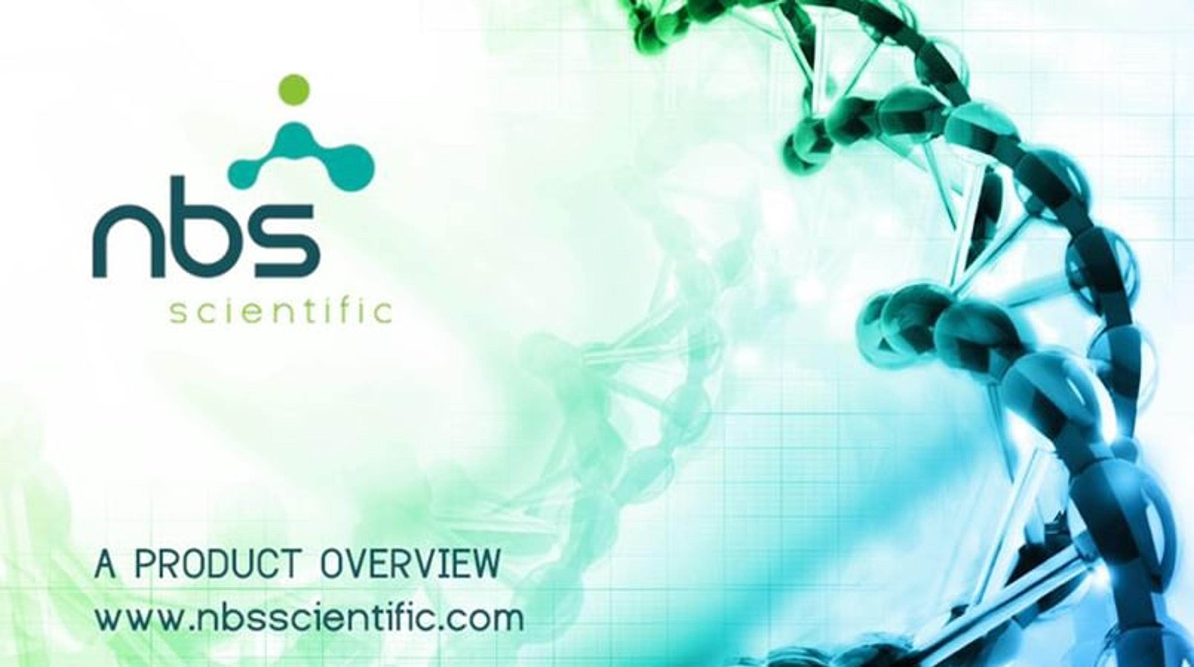 NBS Scientific Product Portfolio