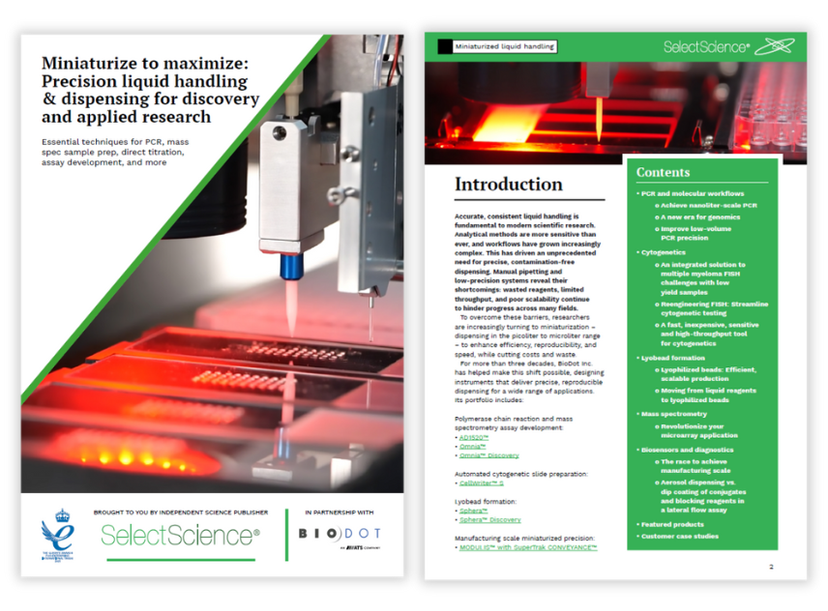 Front cover of Miniaturize to maximize: Precision liquid handling & dispensing for discovery and applied research