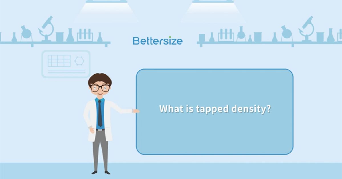 What is tapped density and how important is it?