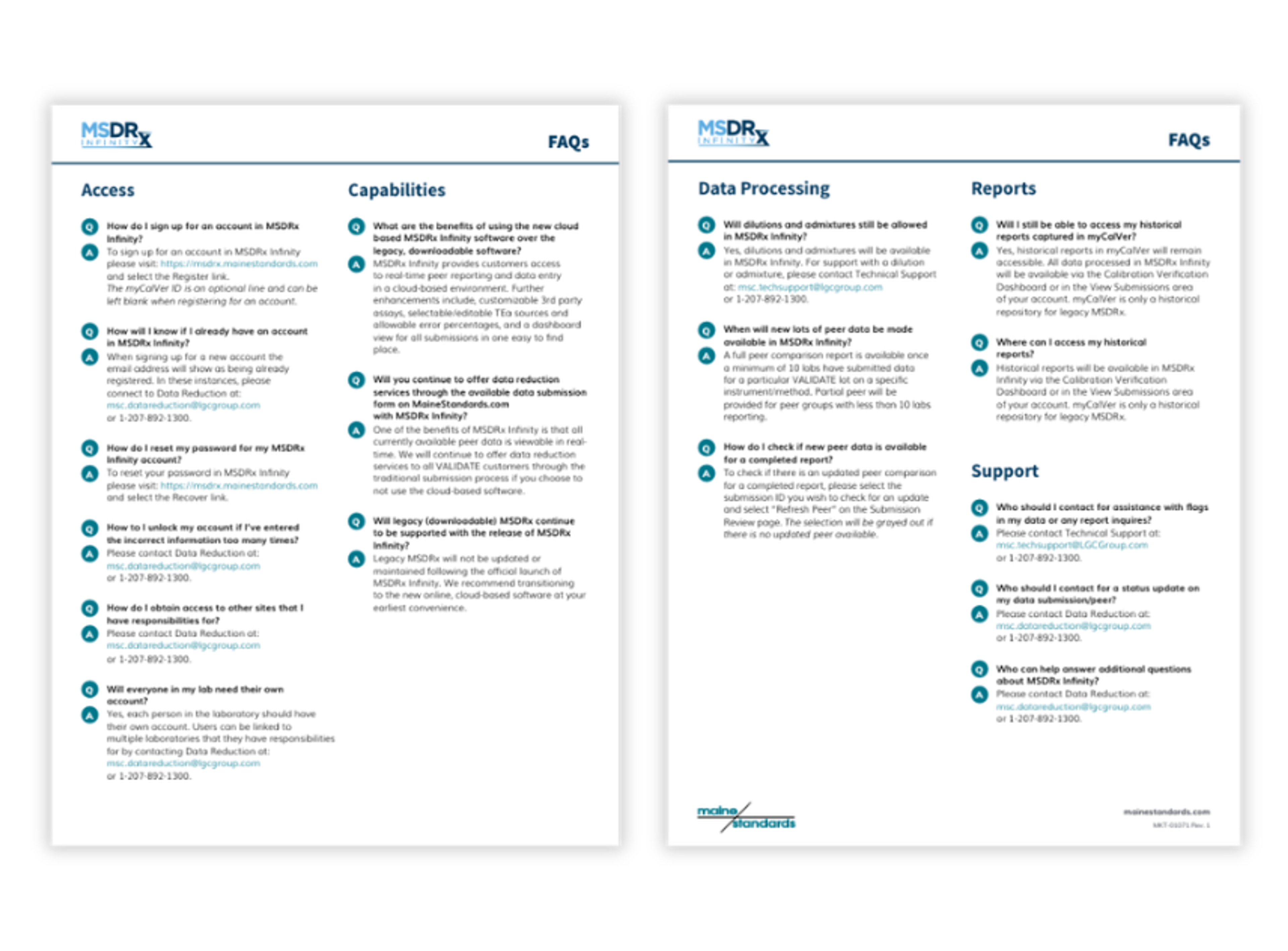 LGC Clinical Diagnostics - MSDRx® Infinity data reduction software FAQs