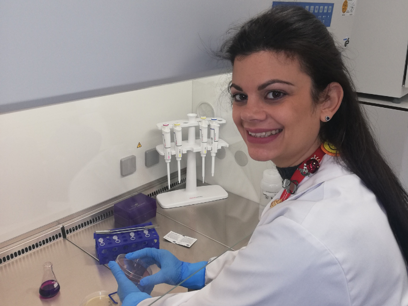 Maria Toumazou, laboratory supervisor, 