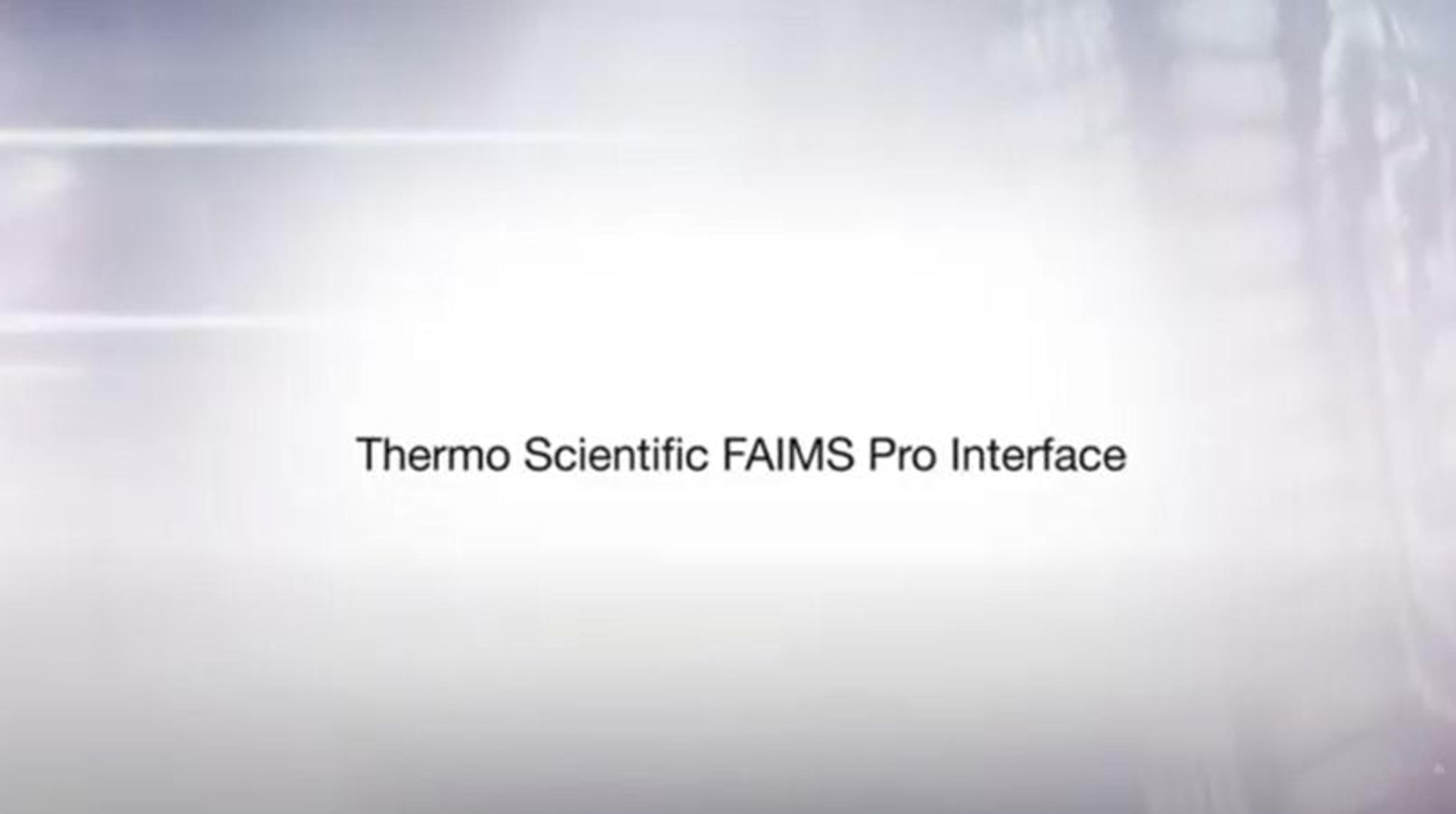 FAIMS Pro Interface: See how it works FAIMS Pro Interface: See how it works