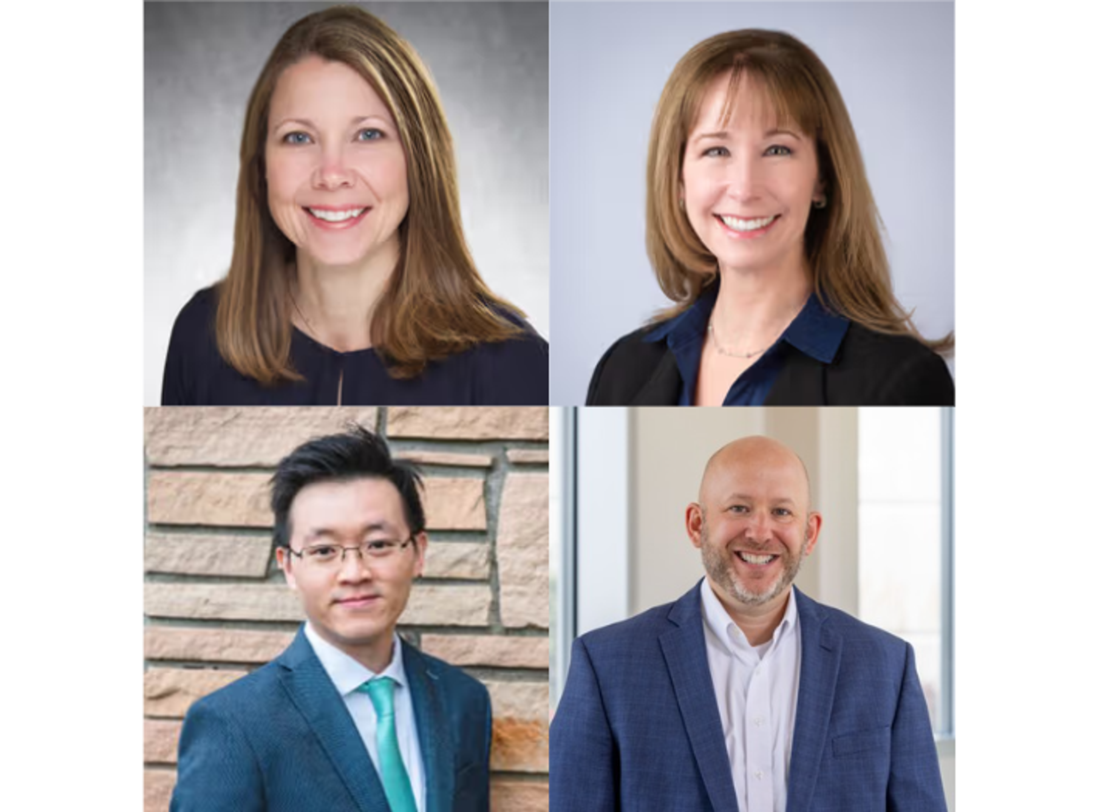 Dr. Melissa Miller, University of North Carolina; Dr. Michelle Tabb, Diasorin; Dr. Jacky Chow, MultiCare Health System; and Dr. Chris Connelly, Streck