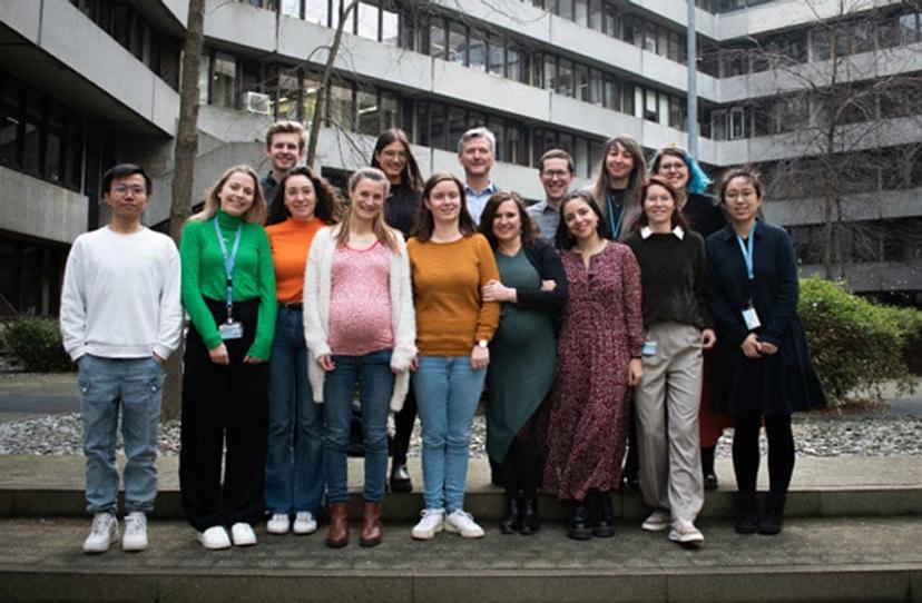 Dr. Hind Hussein and the team at the Intestinal Neuroimmune Interactions lab (TARGID, KU Leuven).