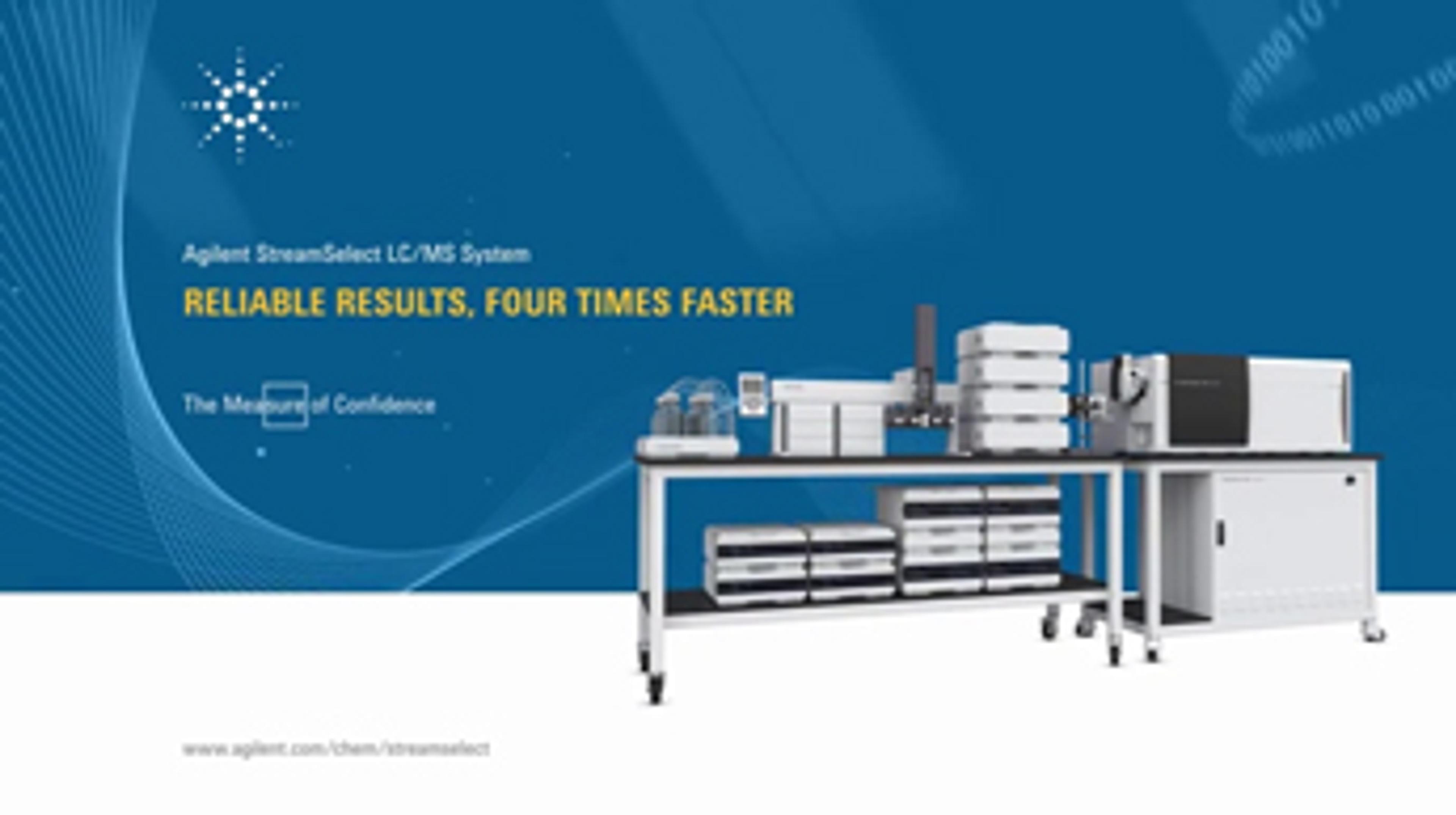 Improve Productivity with the Agilent StreamSelect LC/MS System Improve Productivity with the Agilent StreamSelect LC/MS System