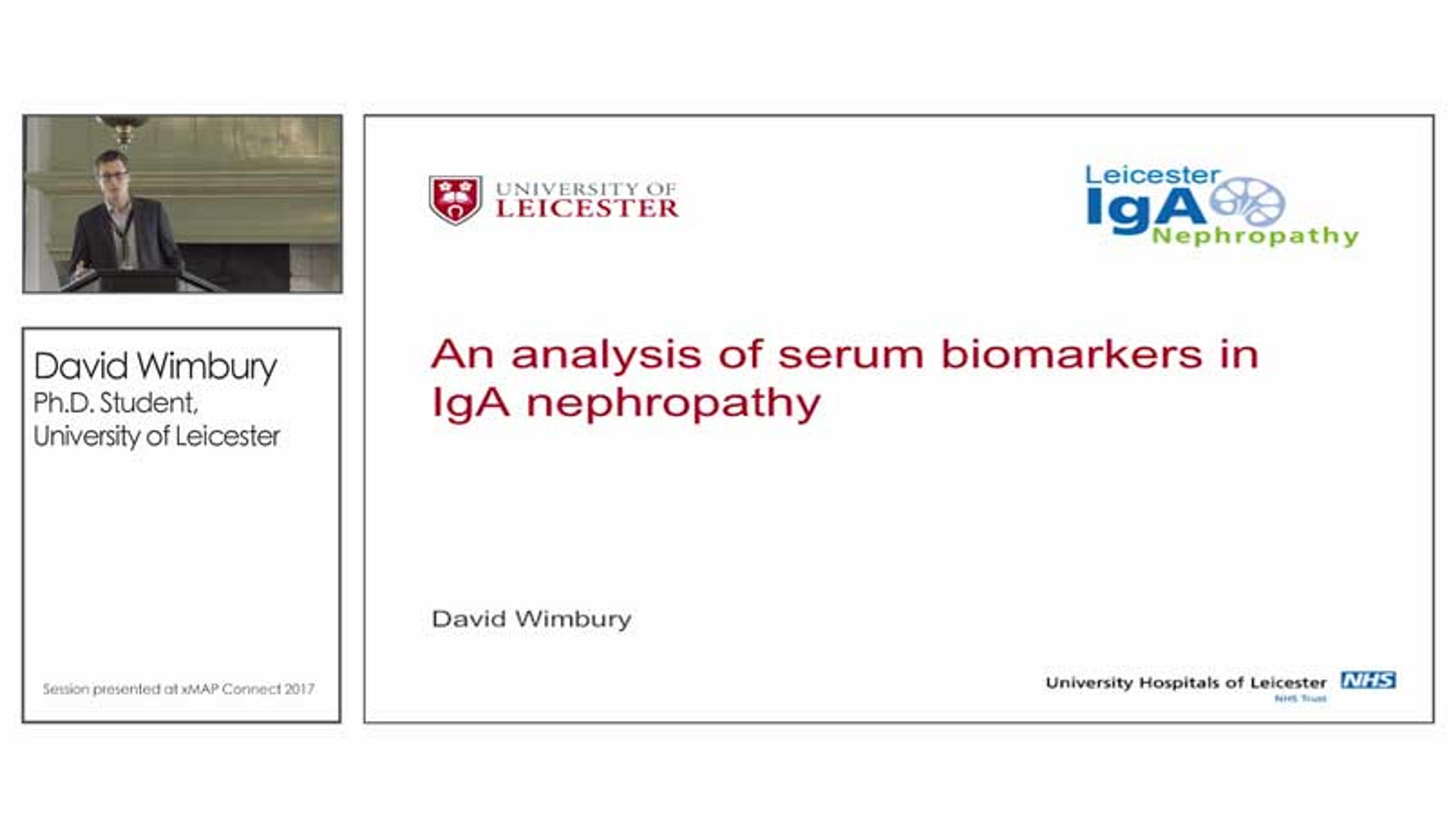 Multiplex Immunoassay Reveals Serum Biomarkers of Kidney Disease Multiplex Immunoassay Reveals Serum Biomarkers of Kidney Disease